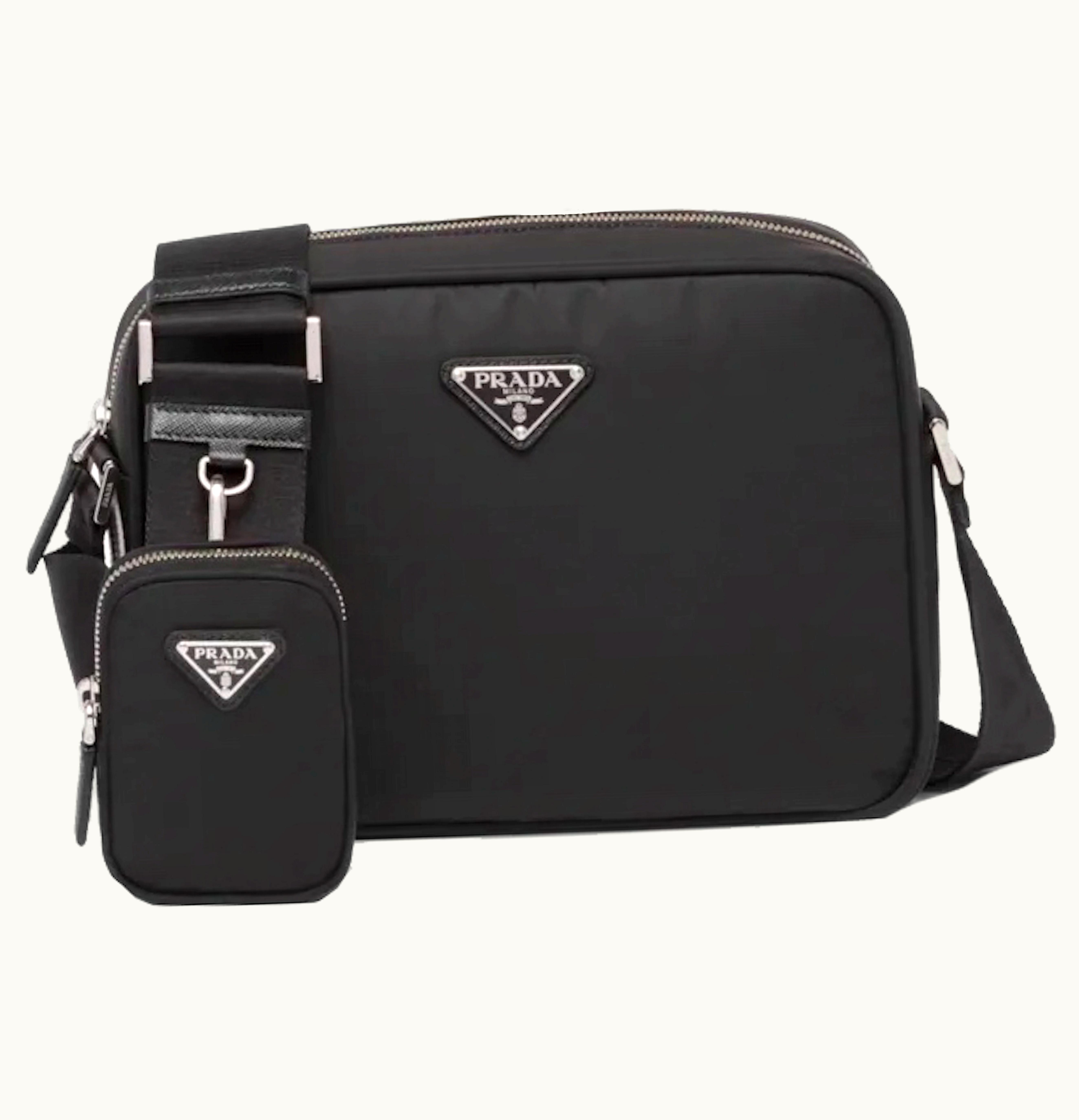 Prada Prada adidas Re Nylon Shoulder Bag Black