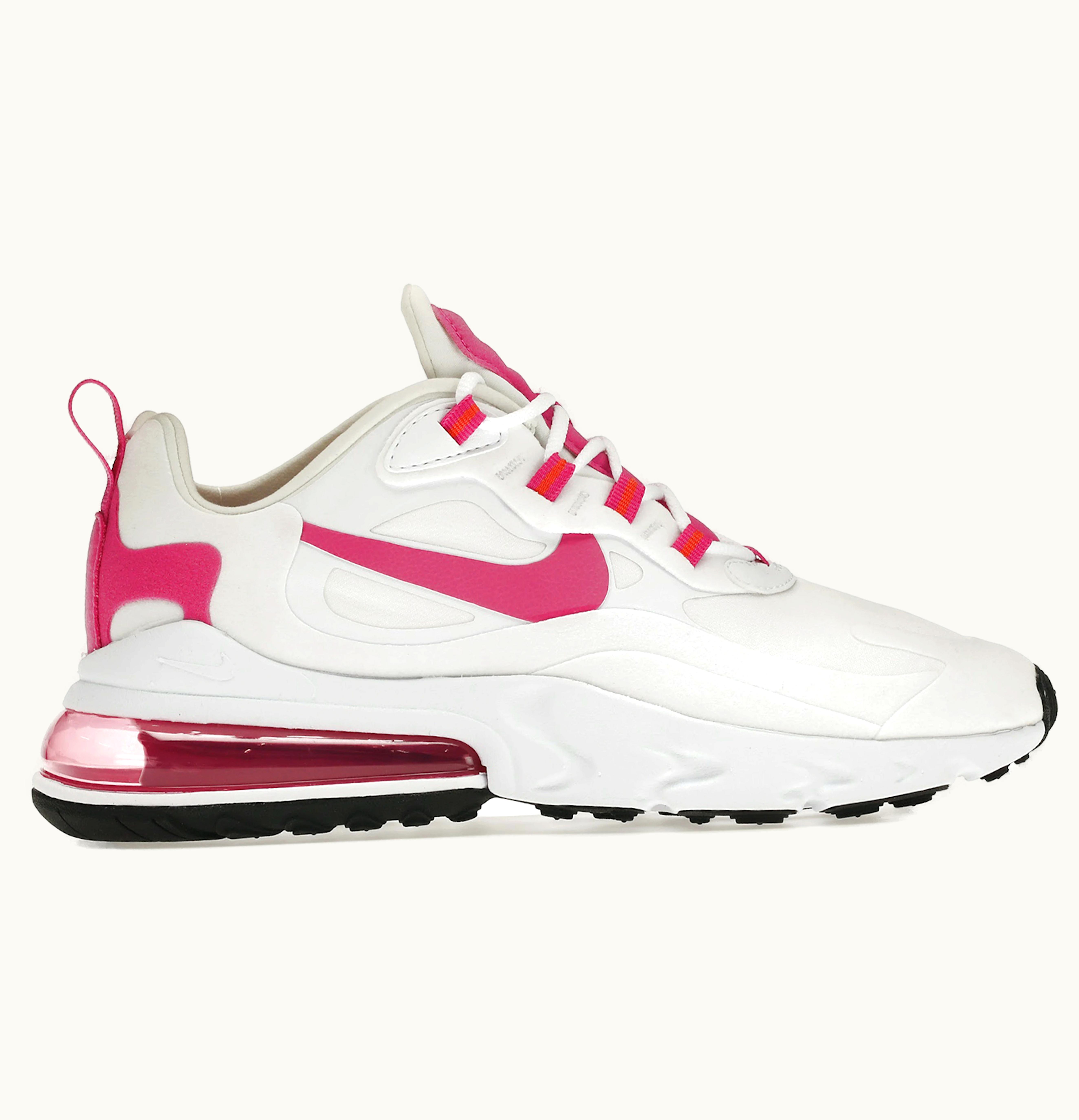Nike Nike Air Max 270 React White Fire Pink W