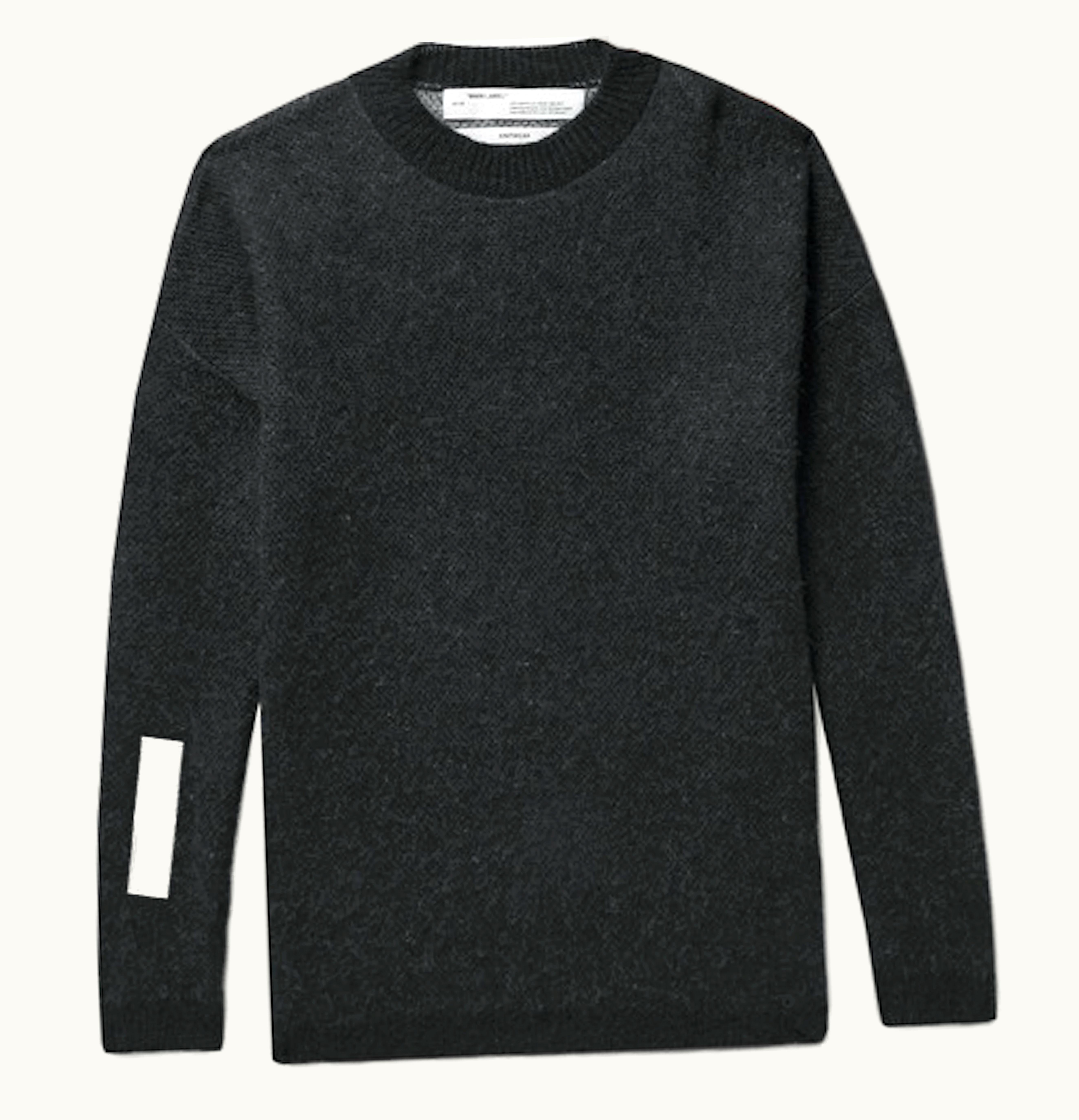 OFF-WHITE OFF-WHITE Oversized Logo Intarsia Sweater Multicolor