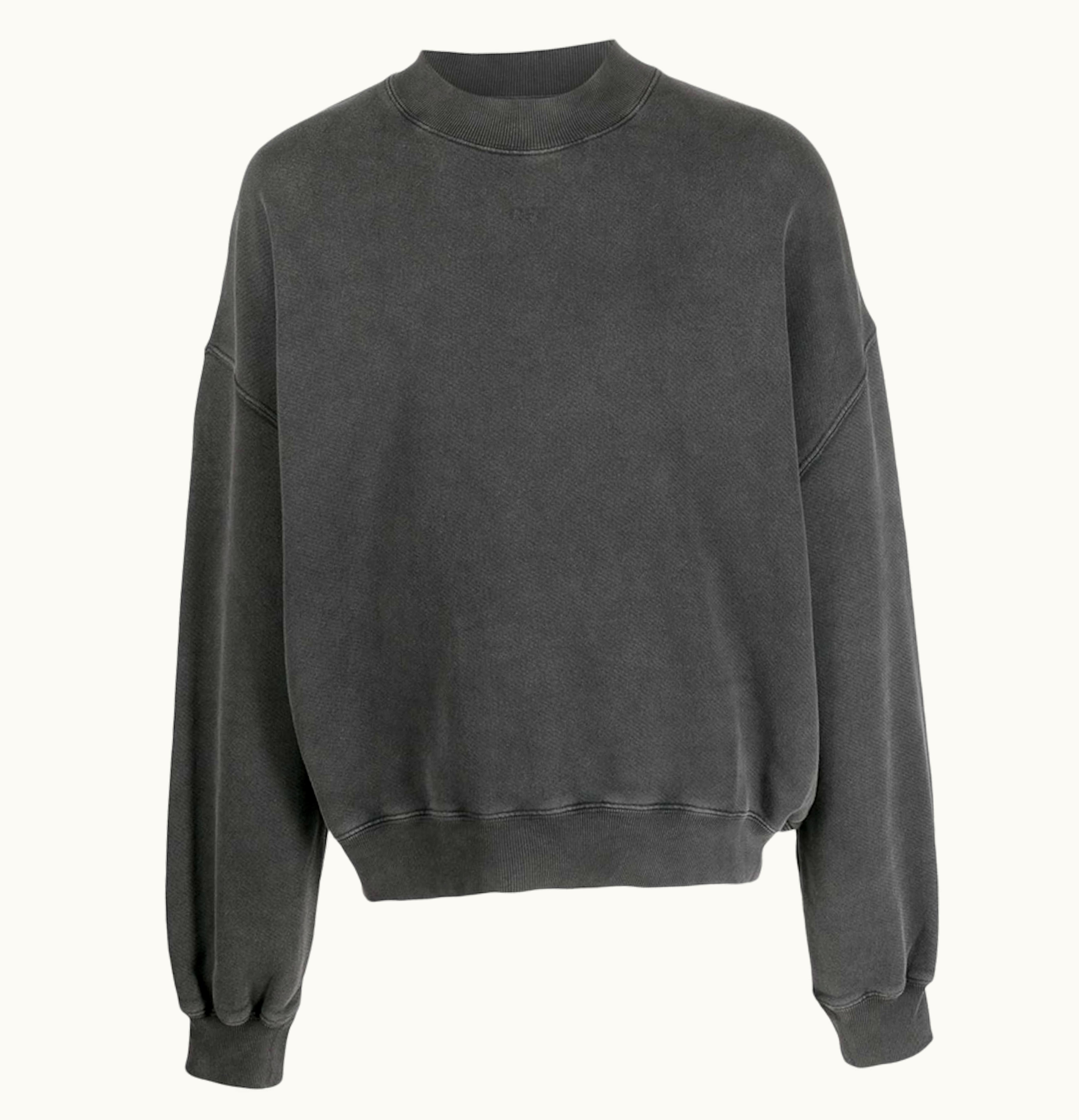 OFF-WHITE OFF-WHITE Super Moon Arrow Over Cotton Sweatshirt Black