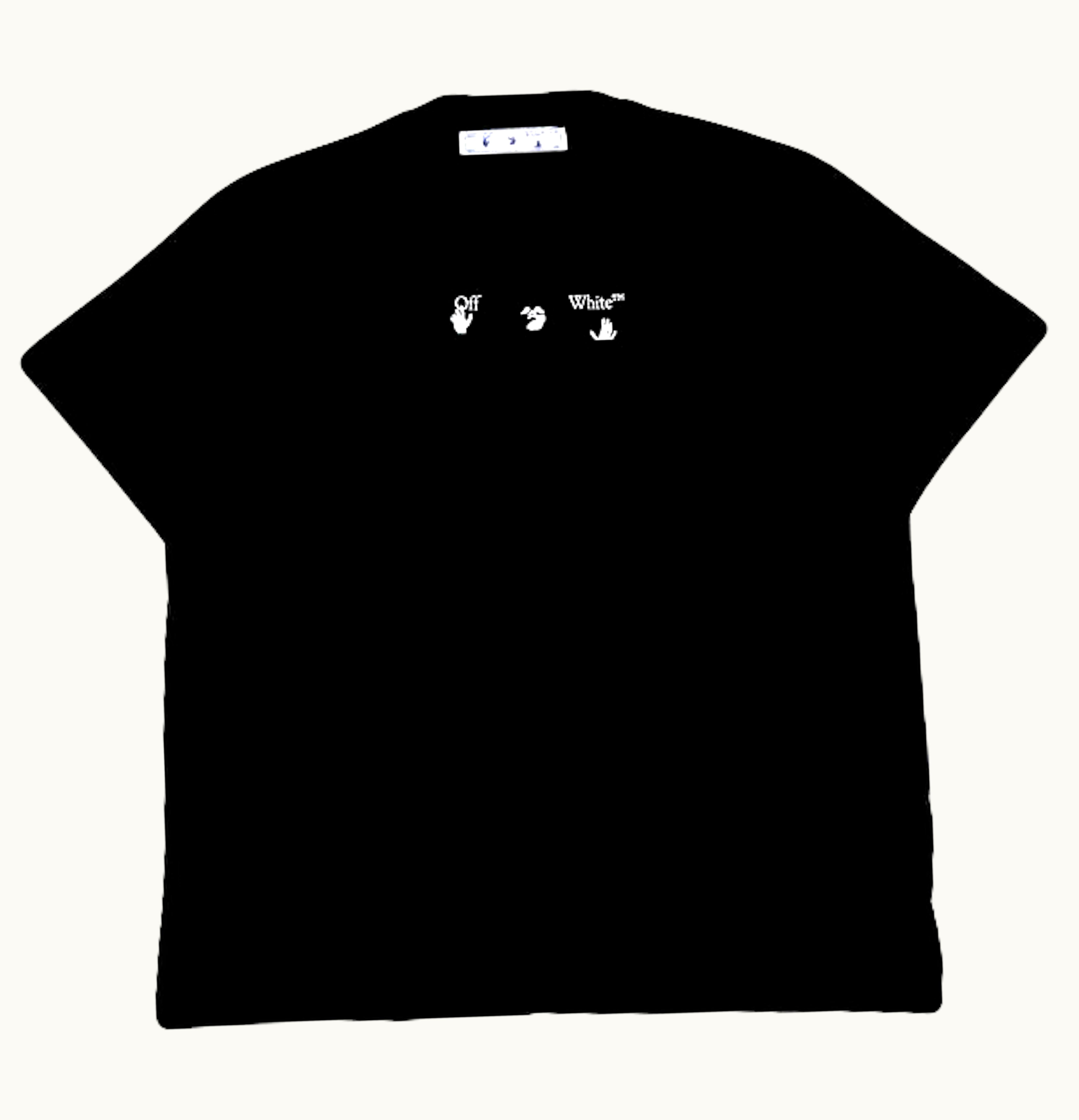 OFF-WHITE OFF-WHITE Red Marker S S Over Tee Black Red