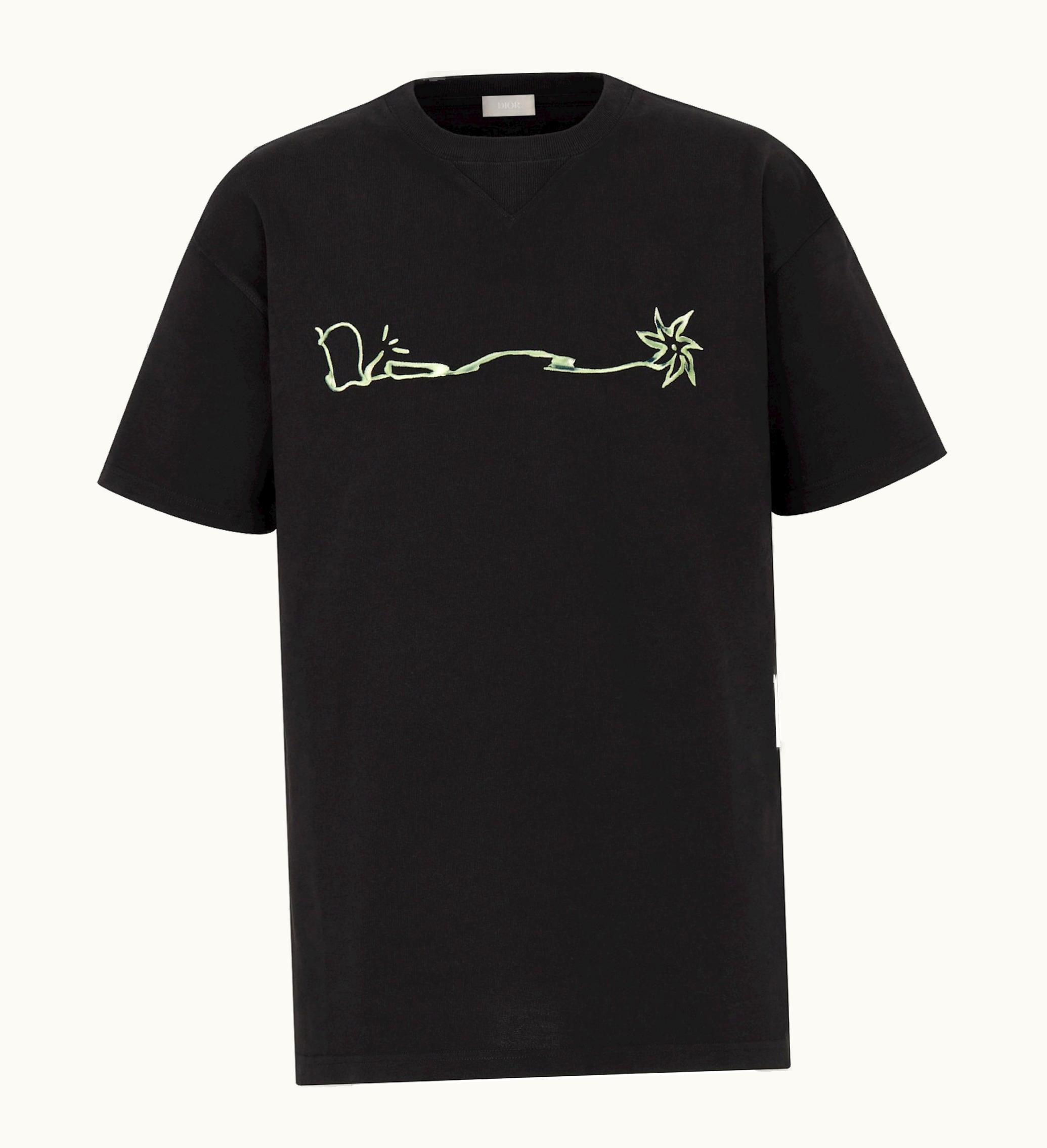 Dior Dior X Cactus Jack Oversized T Shirt Black