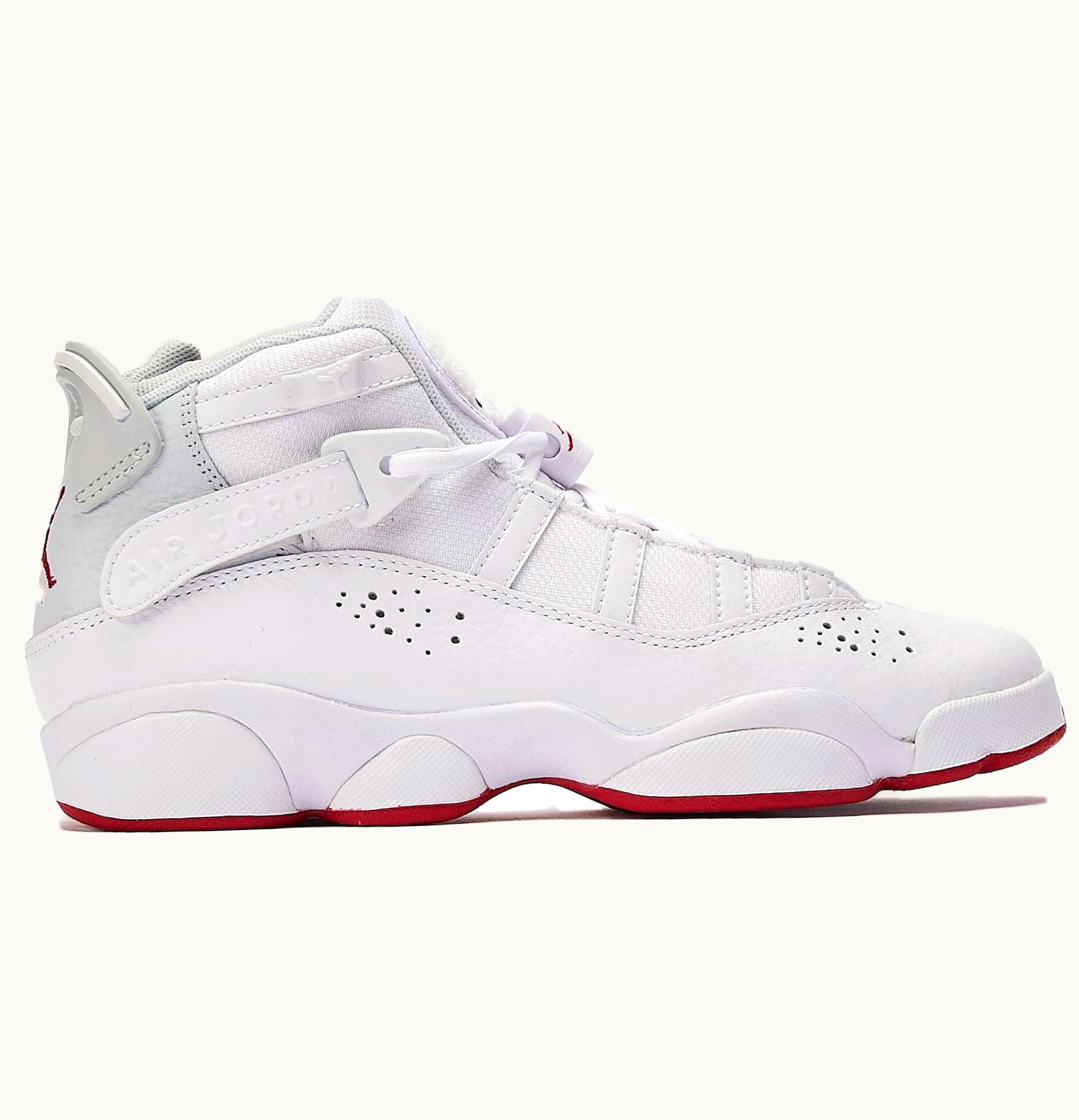 Jordan Air Jordan 6 Rings White Red Sole