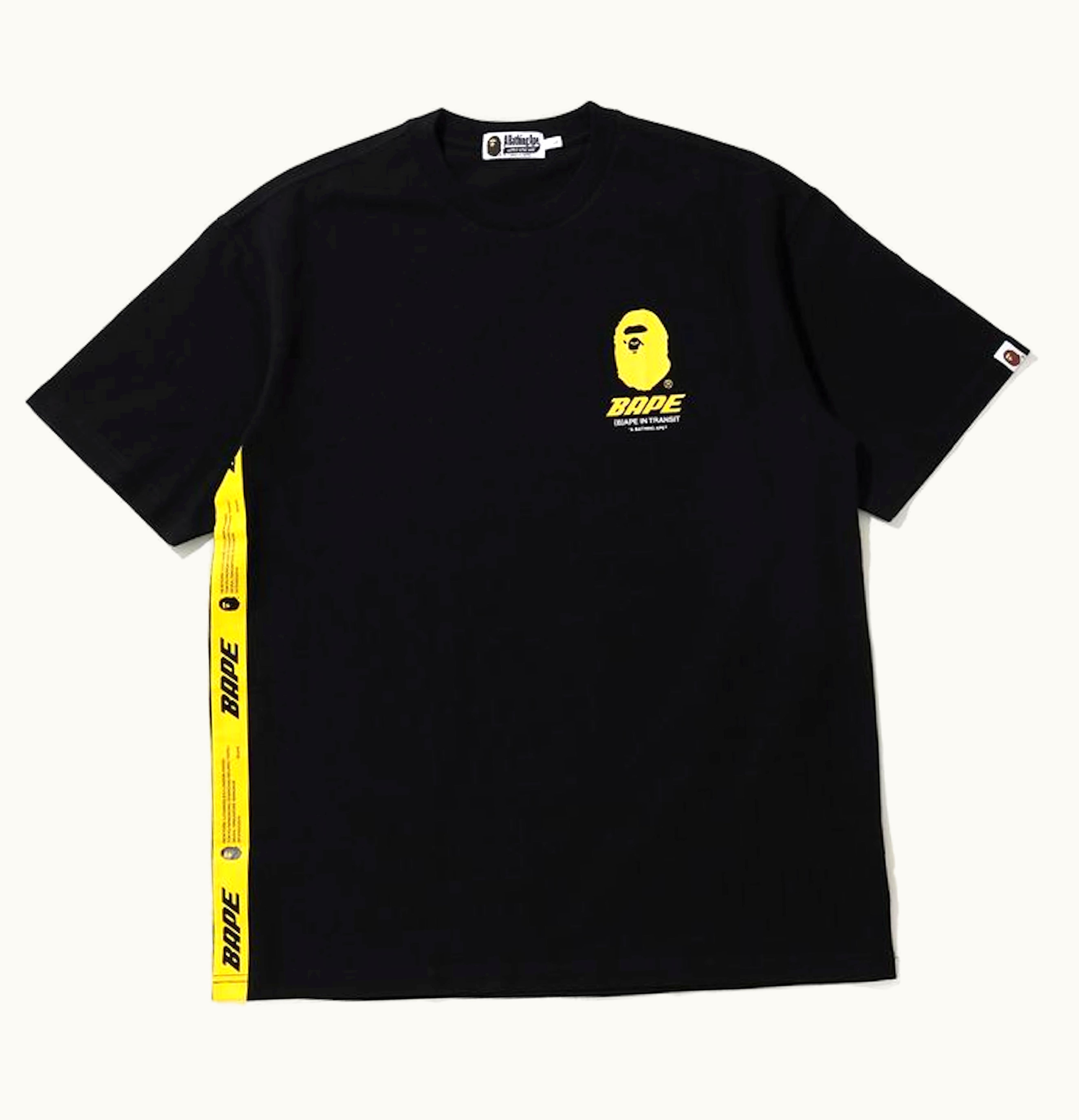 BAPE BAPE Abape In Transit Oversized Tee Black