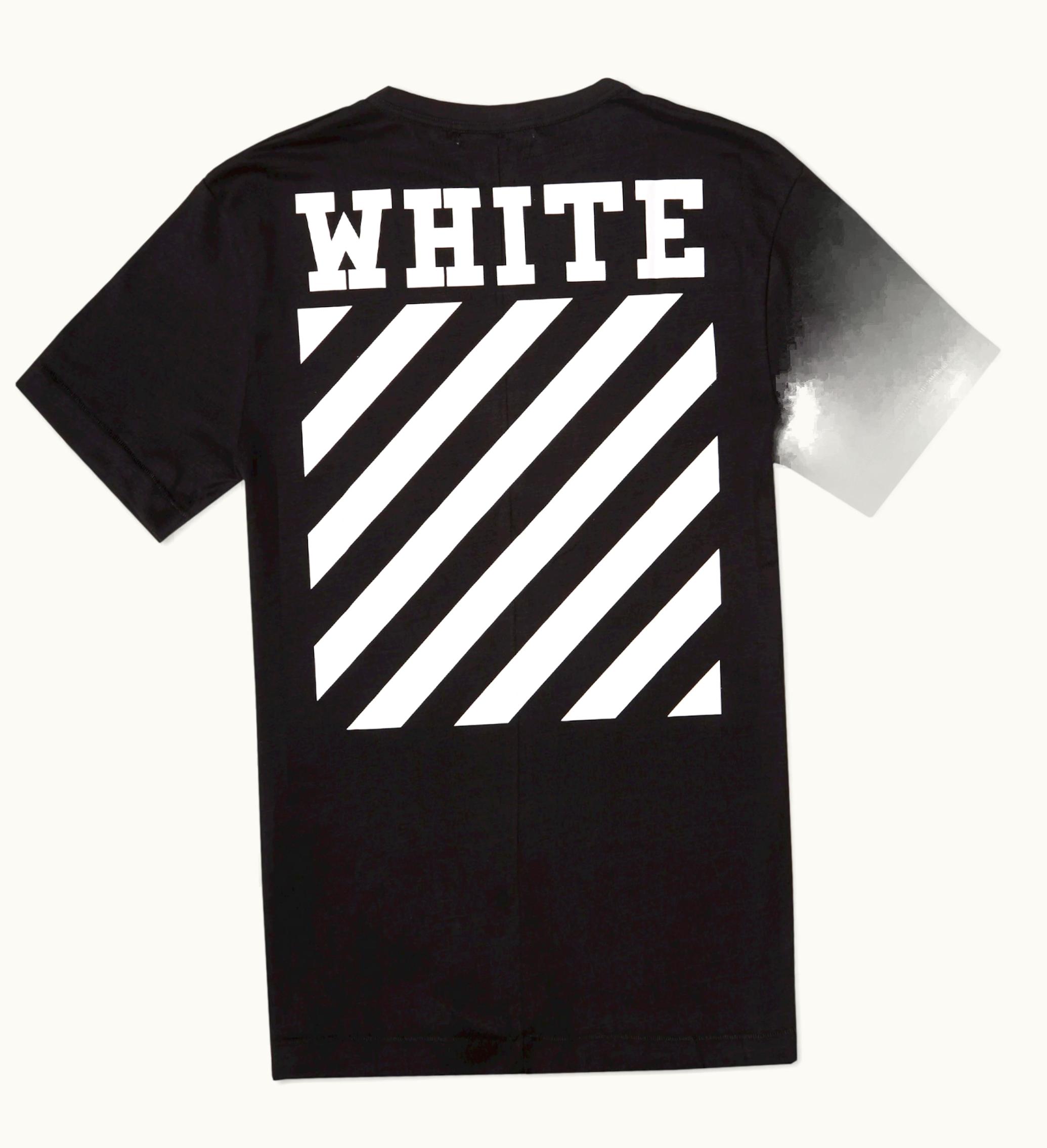 OFF-WHITE OFF-WHITE Carry Over Diag T Shirt Black White