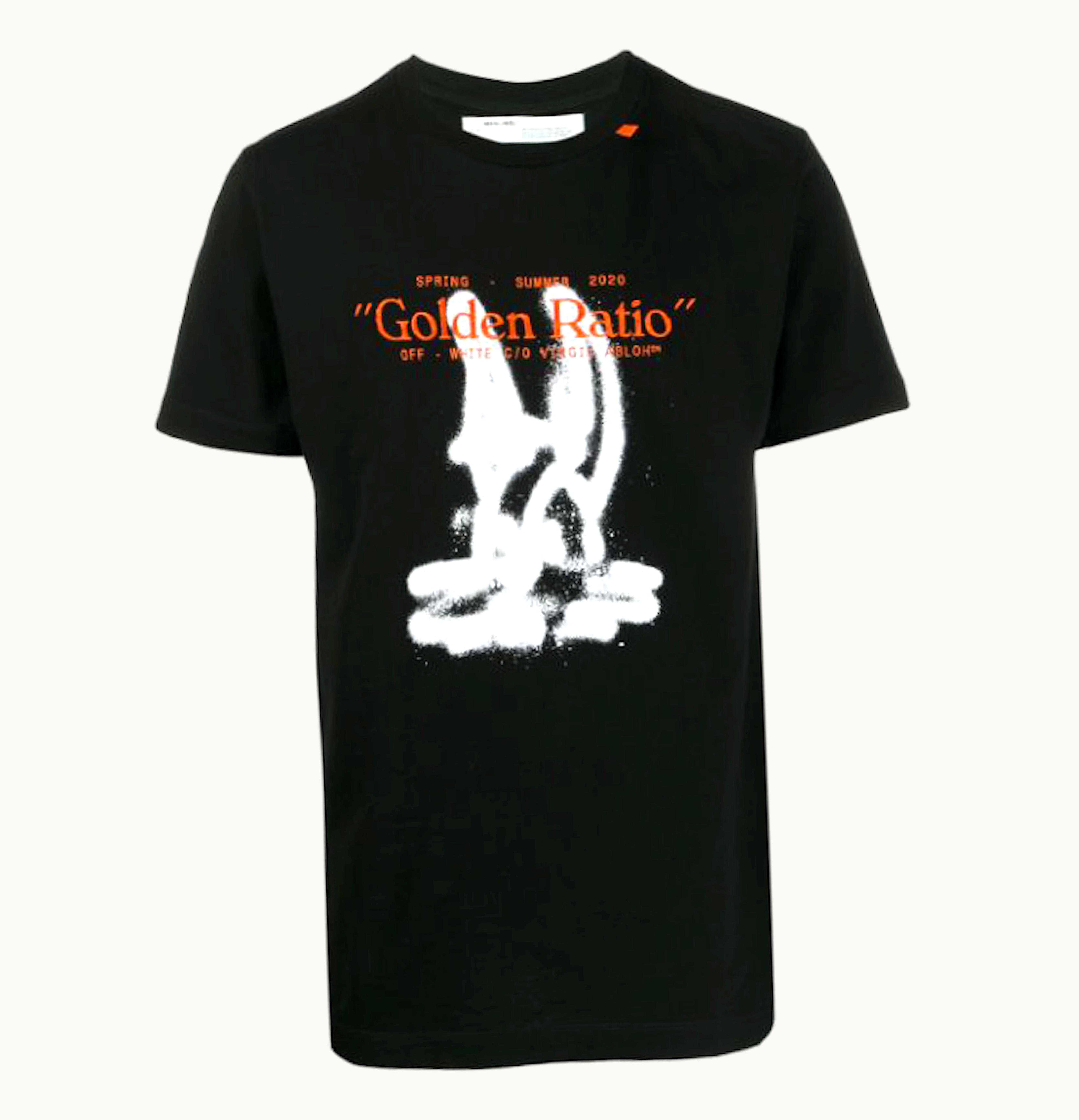 OFF-WHITE OFF-WHITE Oversized Harry The Bunny T Shirt Black
