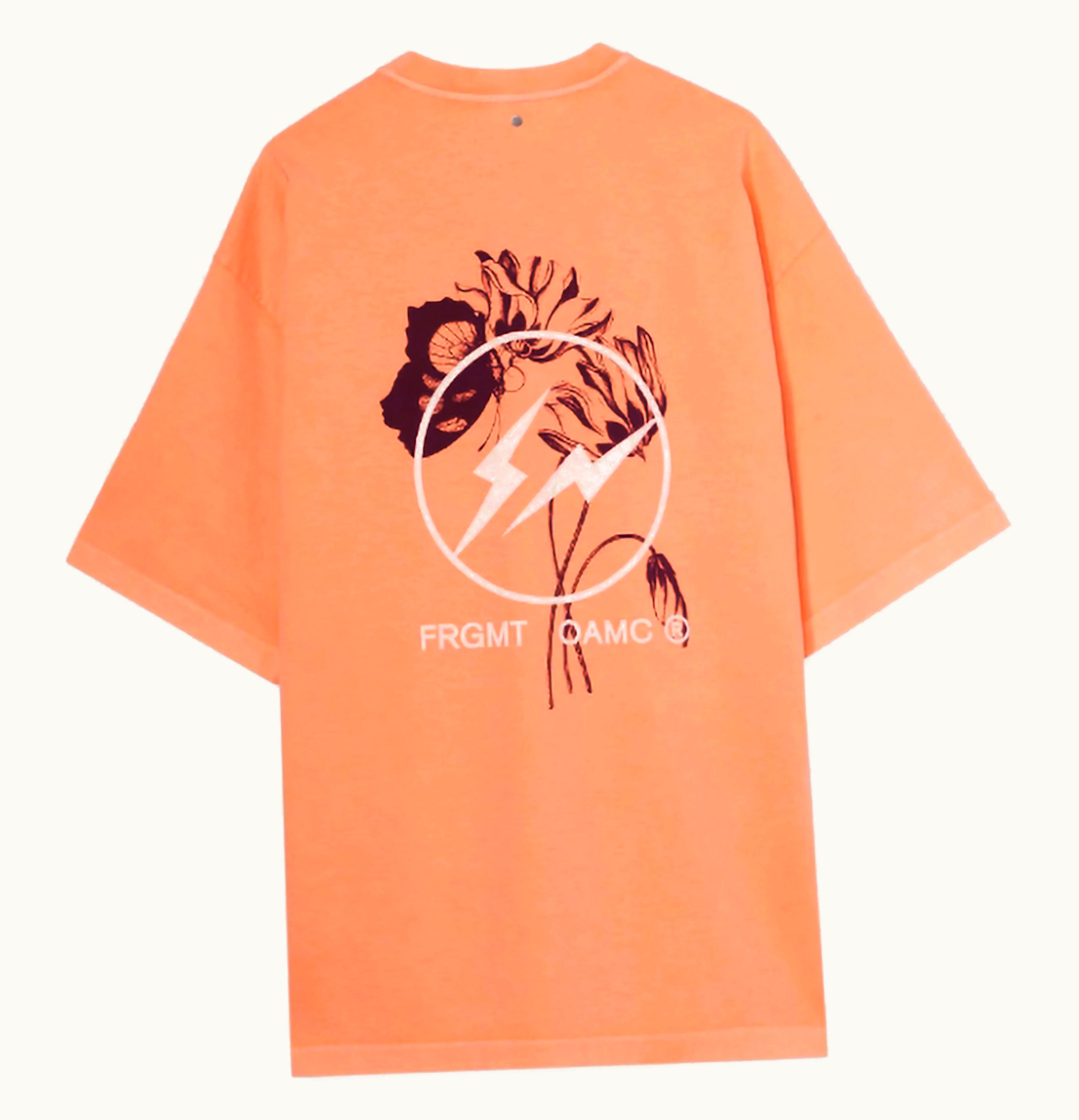Fragment X Oamc Large Logo Oversized T Shirt Melon