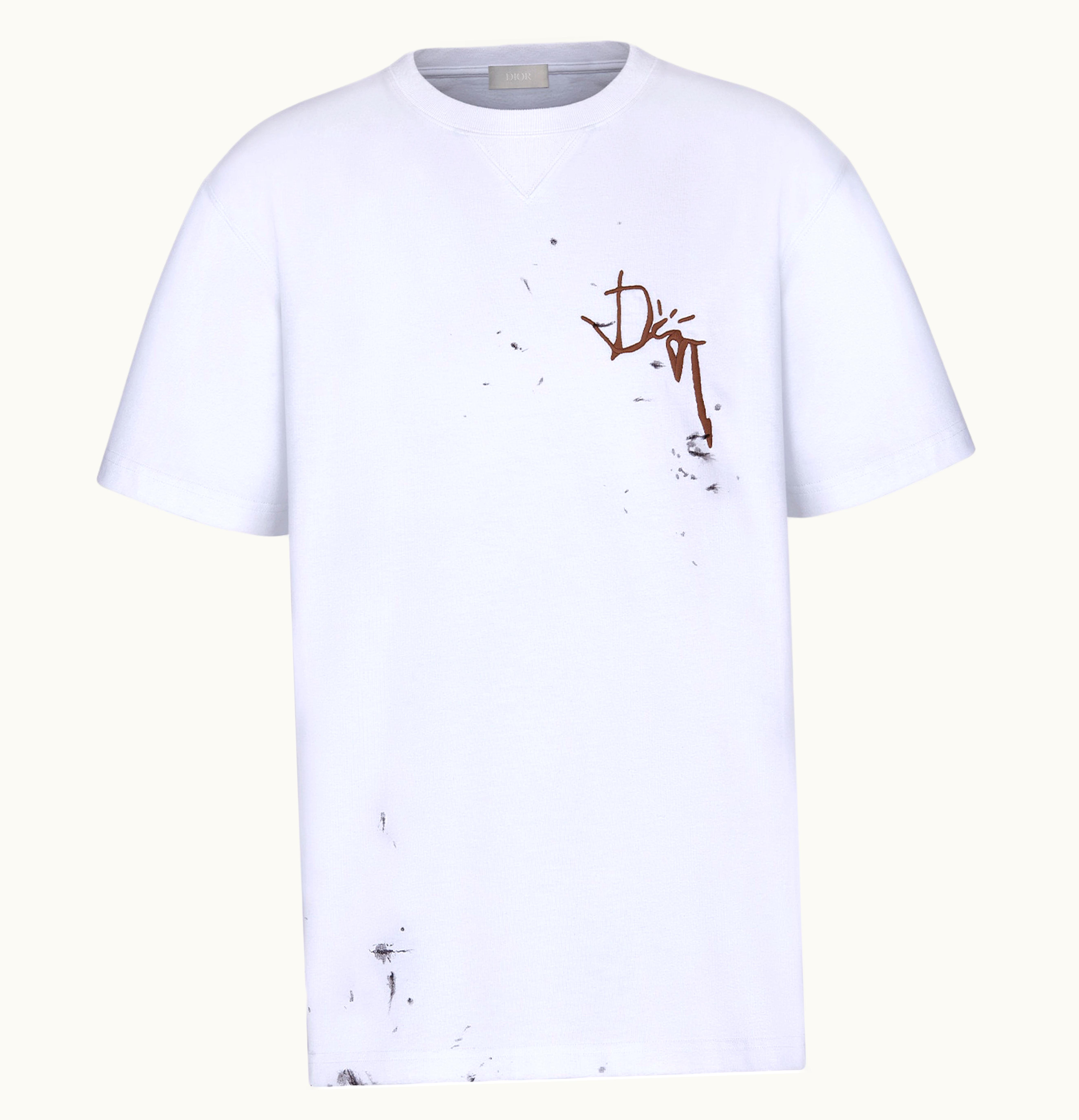 Dior Dior X Cactus Jack Oversized T Shirt White