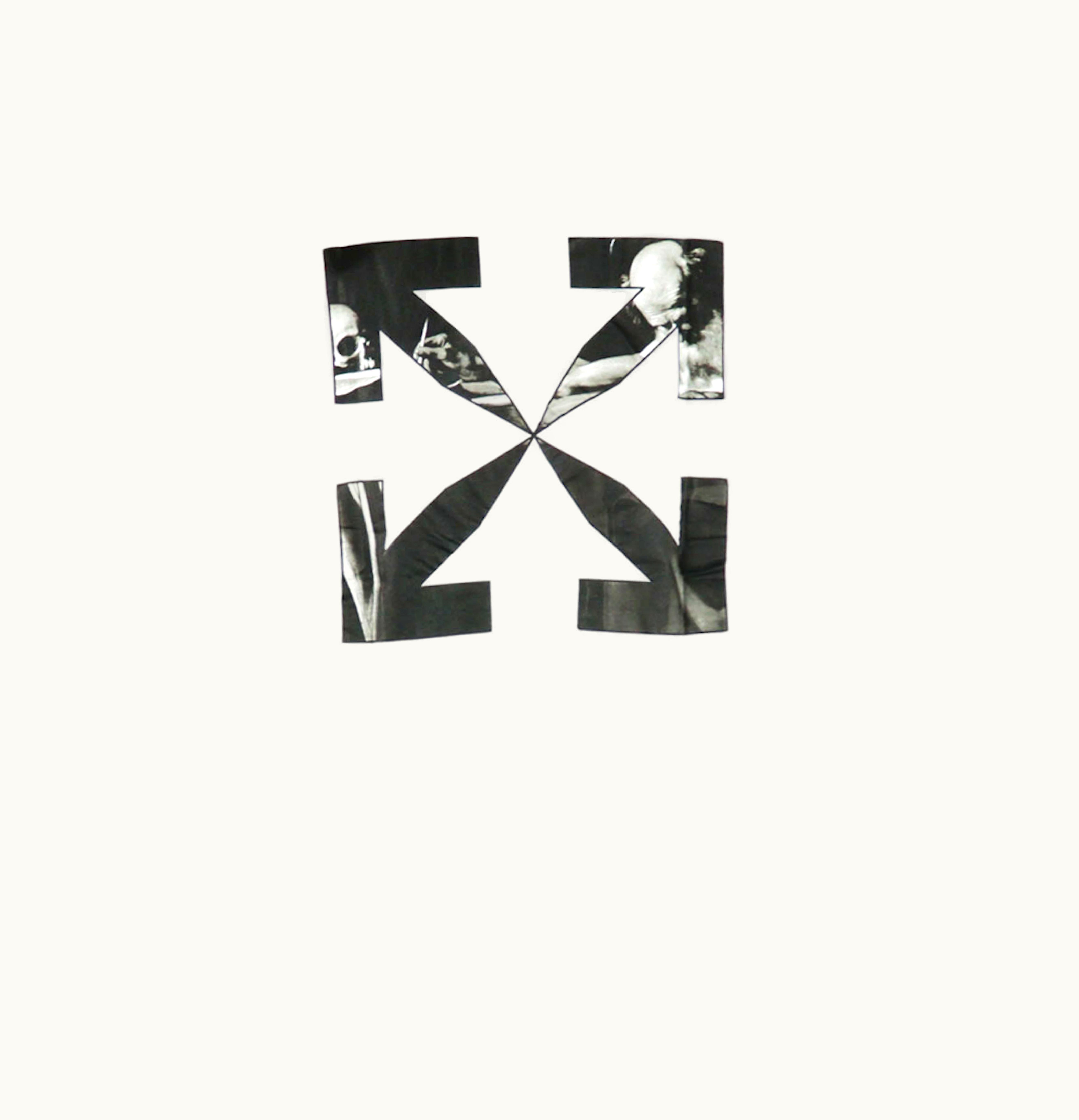OFF-WHITE OFF-WHITE Caravaggio Arrow Over T Shirt White