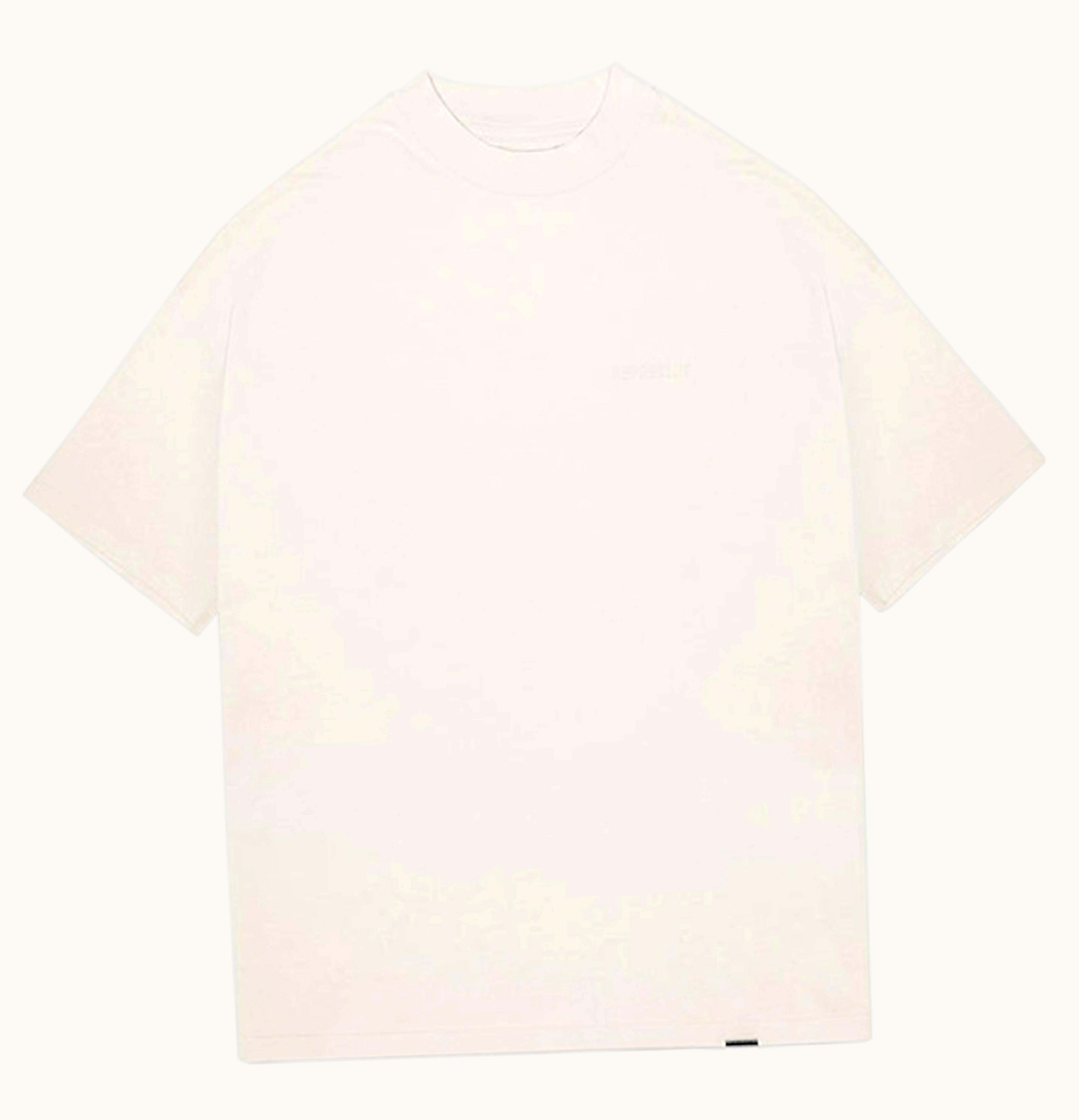 Represent Blank Oversized T Shirt Fall Flat White