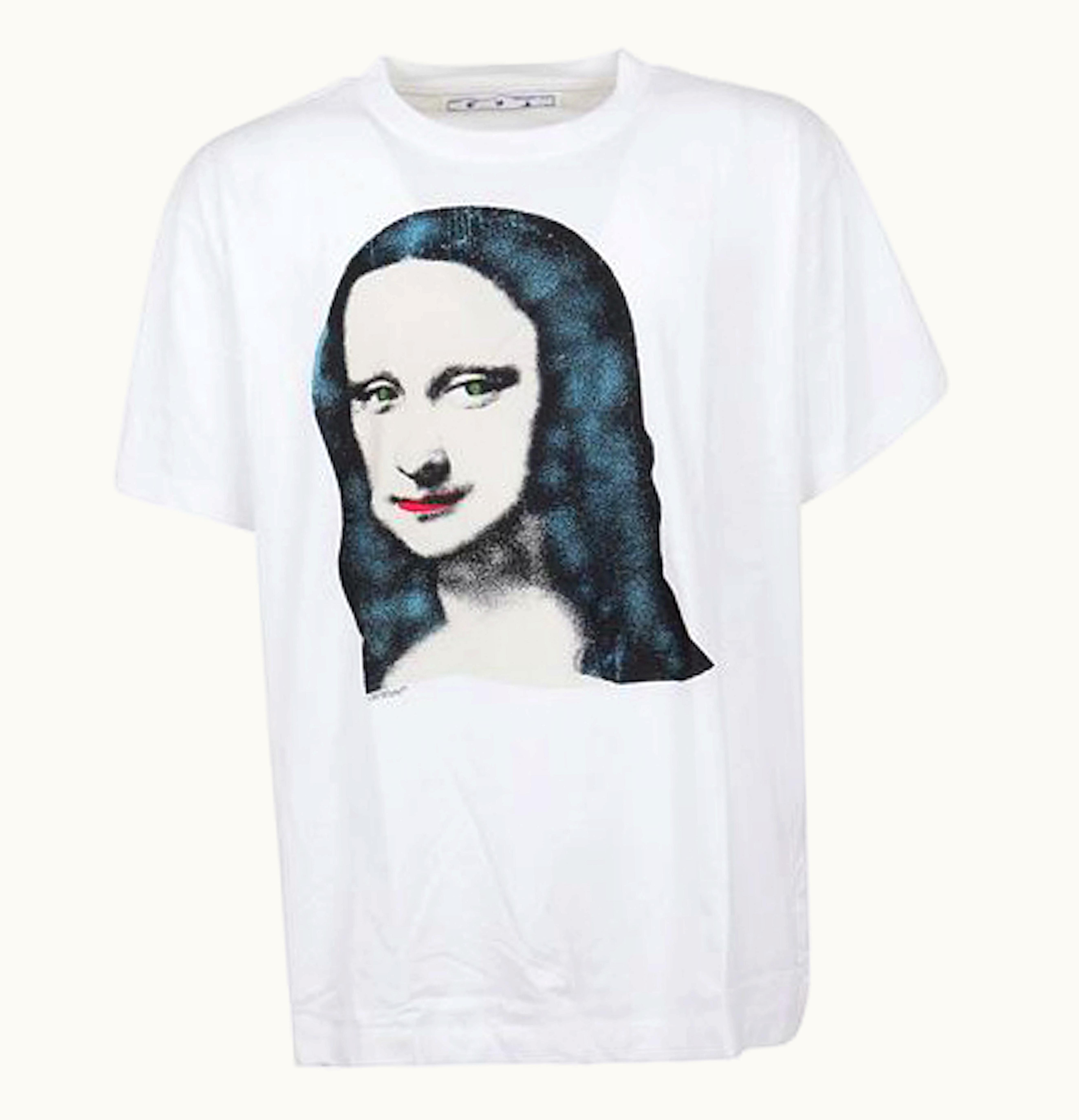 OFF-WHITE OFF-WHITE Mona Lisa Over T Shirt White