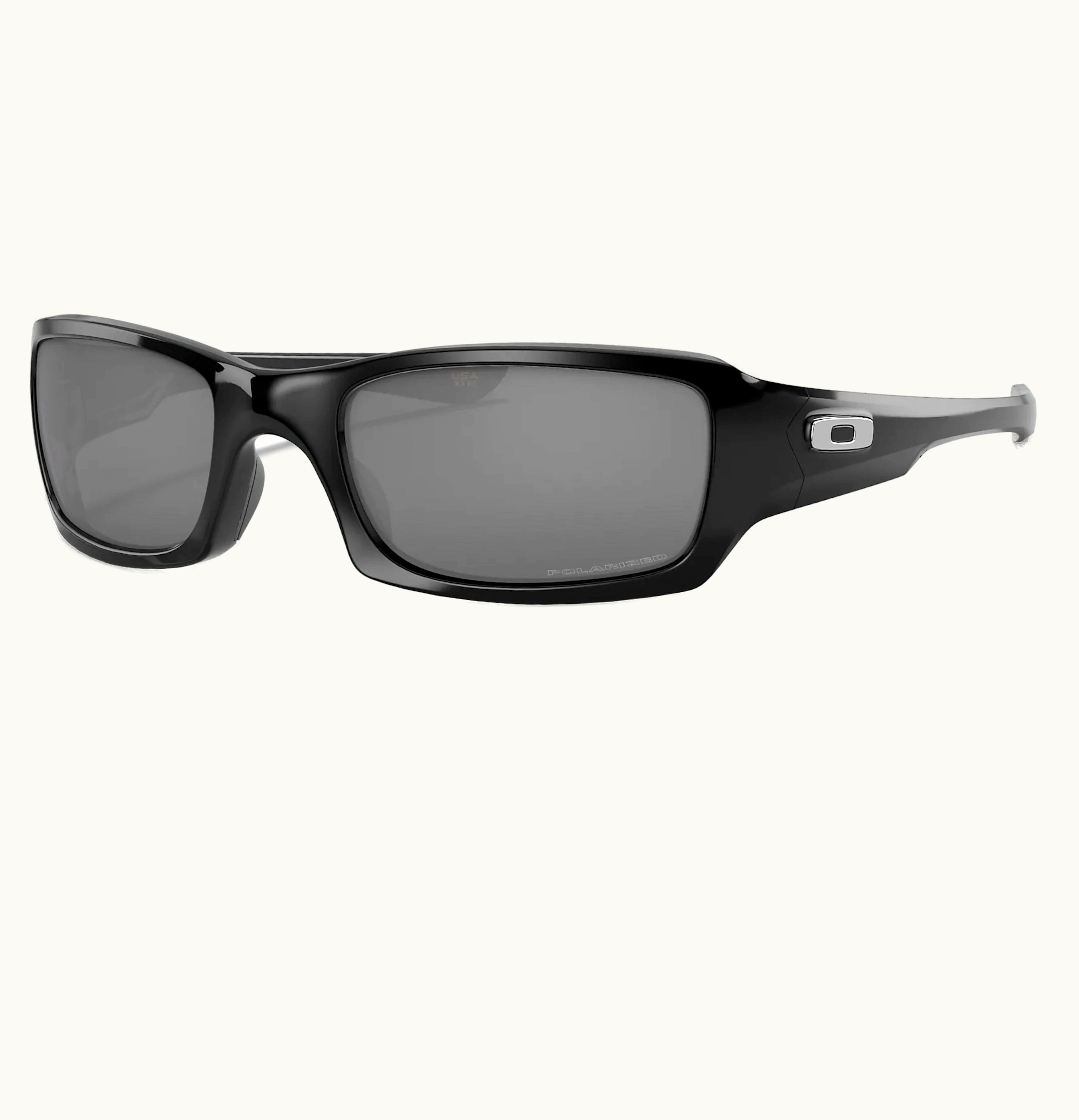 Oakley Oakley Five Squared Sunglasses Polished Black Black Iridium Polarized