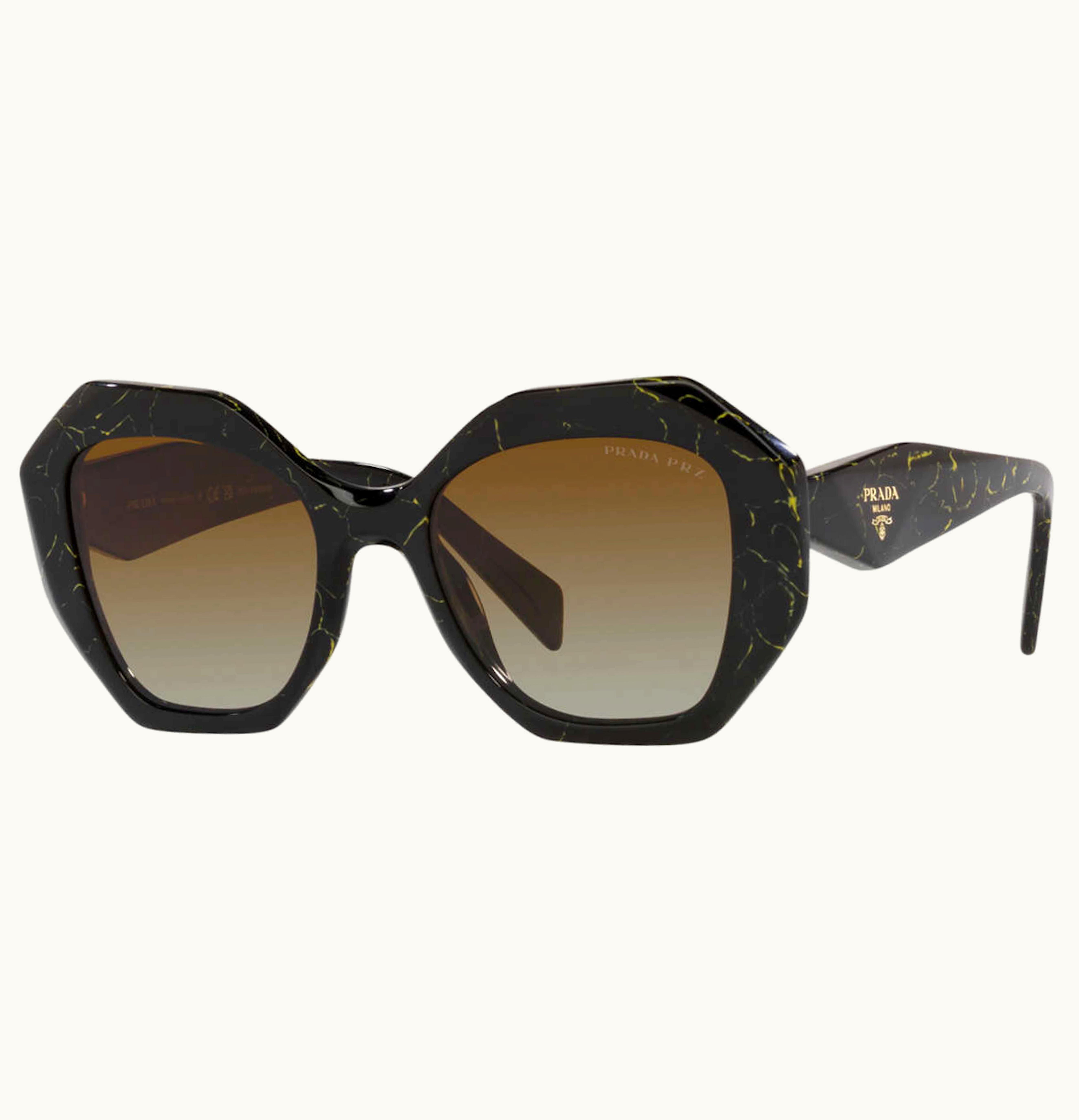 Prada Oversized Sunglasses Green Pr16wsf 19d6e1 53