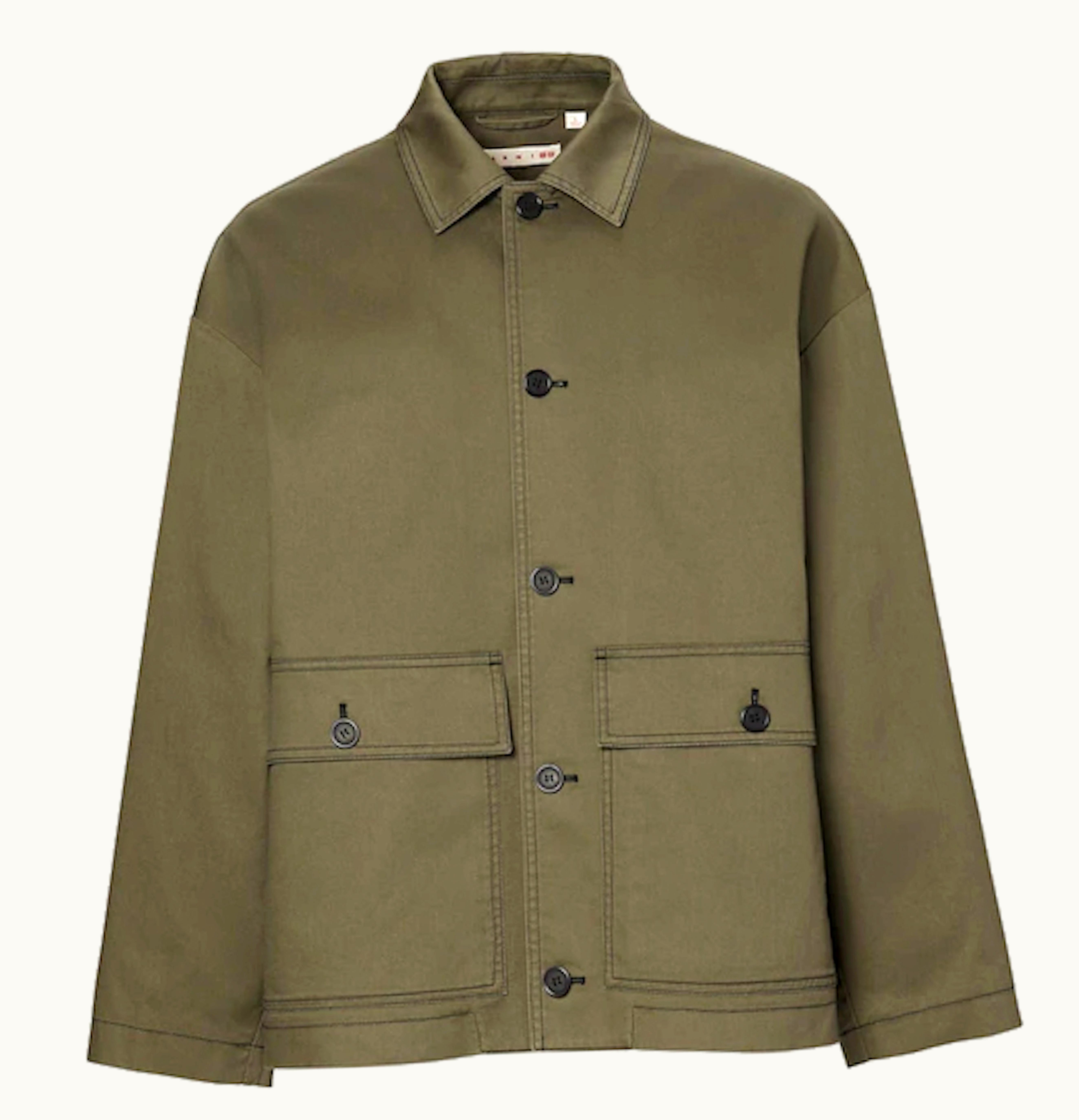 Uniqlo Uniqlo X Marni Oversized Utility Jacket Asia Sizing Olive