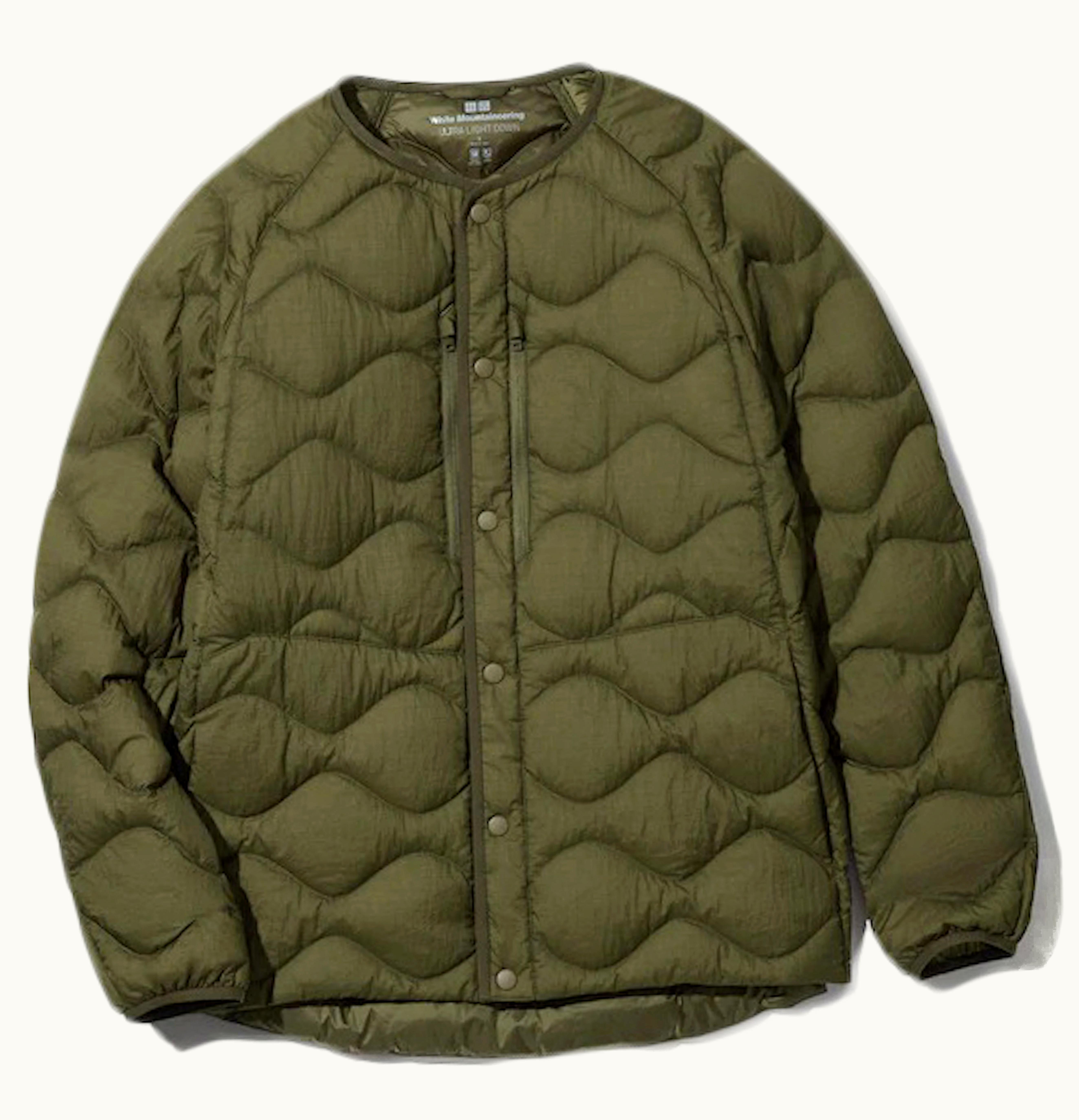 Uniqlo Uniqlo X White Mountaineering Ultra Light Down Oversized Jacket Asia Sizing Olive