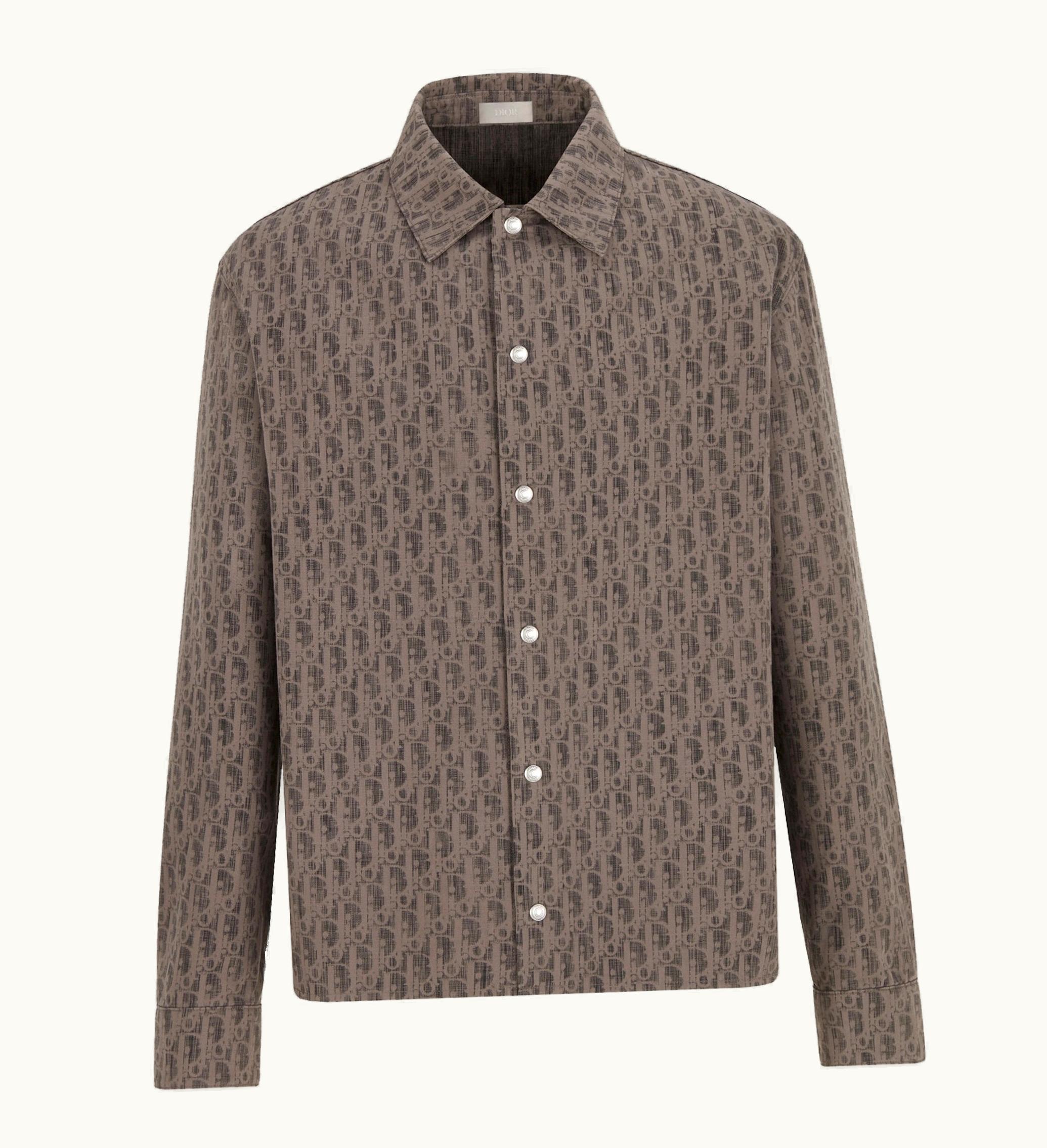 Dior Dior X Cactus Jack Overshirt Brown Black