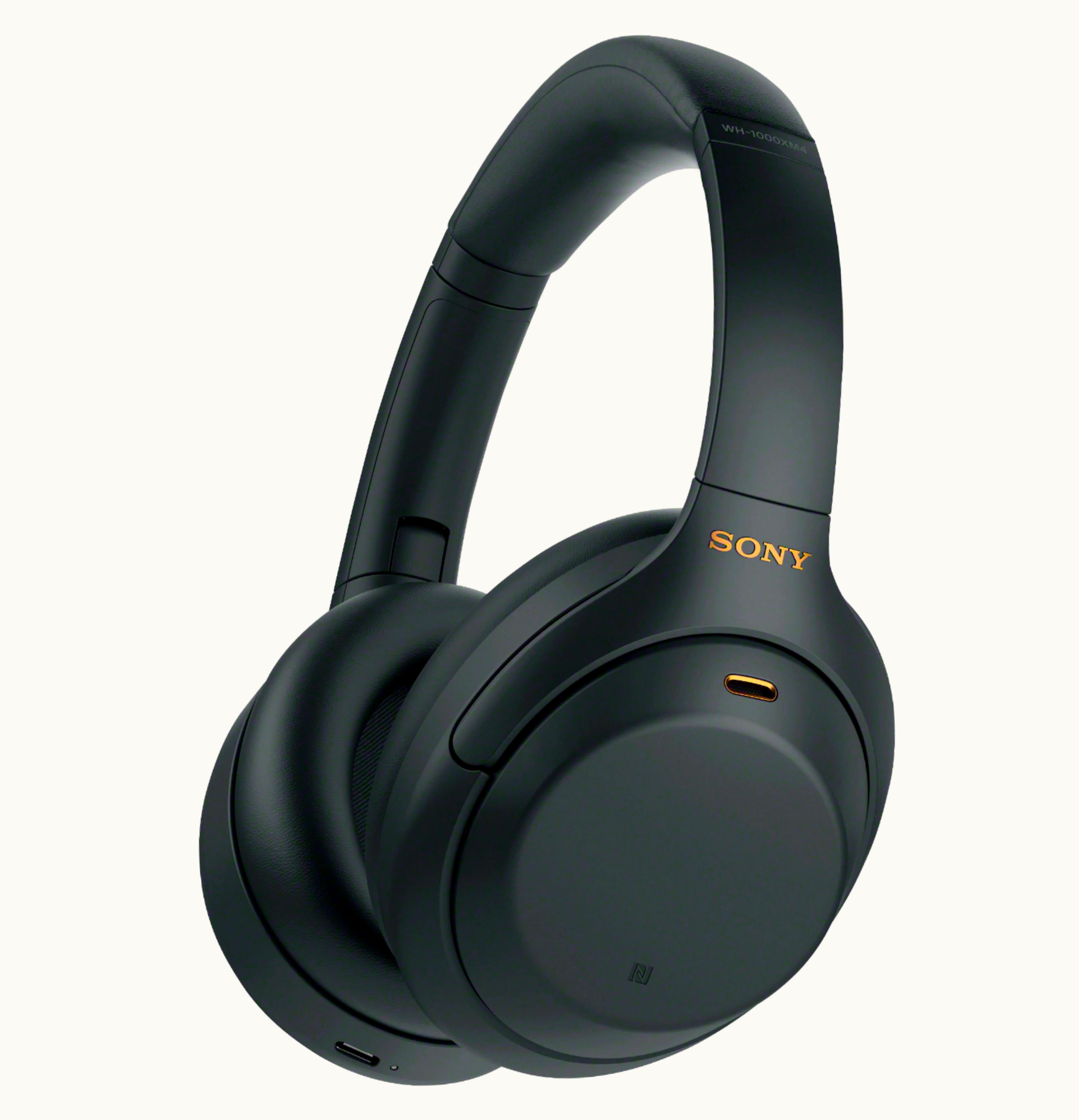 Sony Wireless Noise Cancelling Over The Ear Headphones Wh1000xm4 B Black