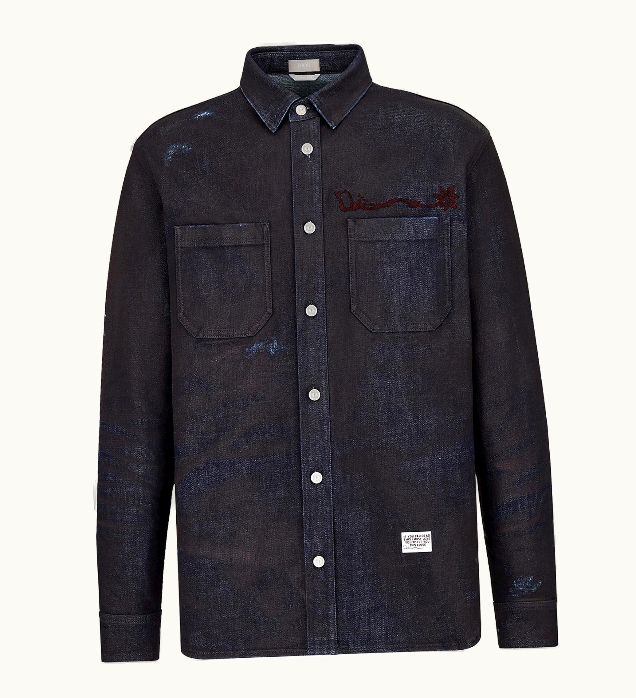 Dior Dior X Cactus Jack Overshirt Blue