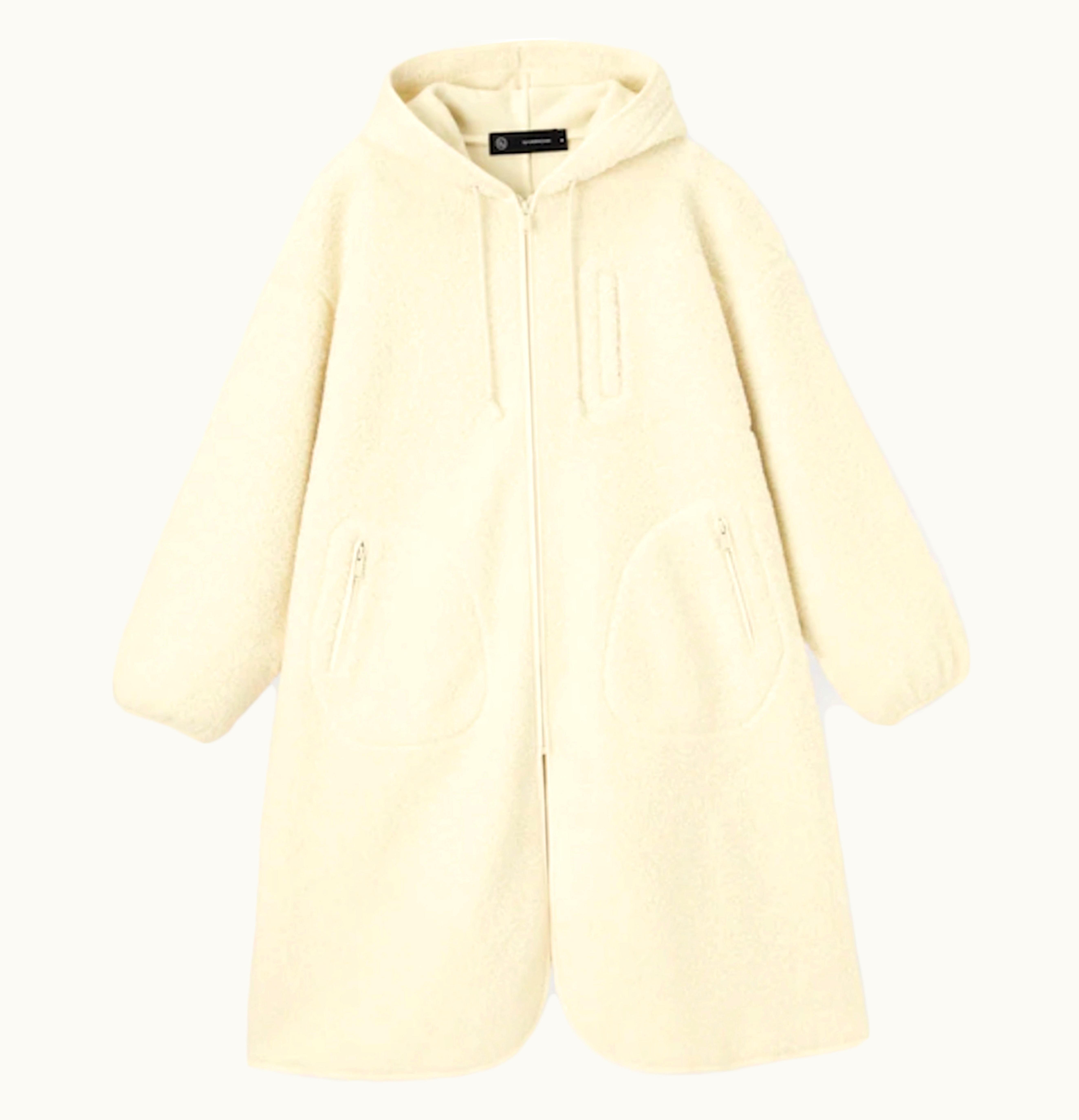 Uniqlo Gu X Undercover Womens Oversized Long Coat Natural