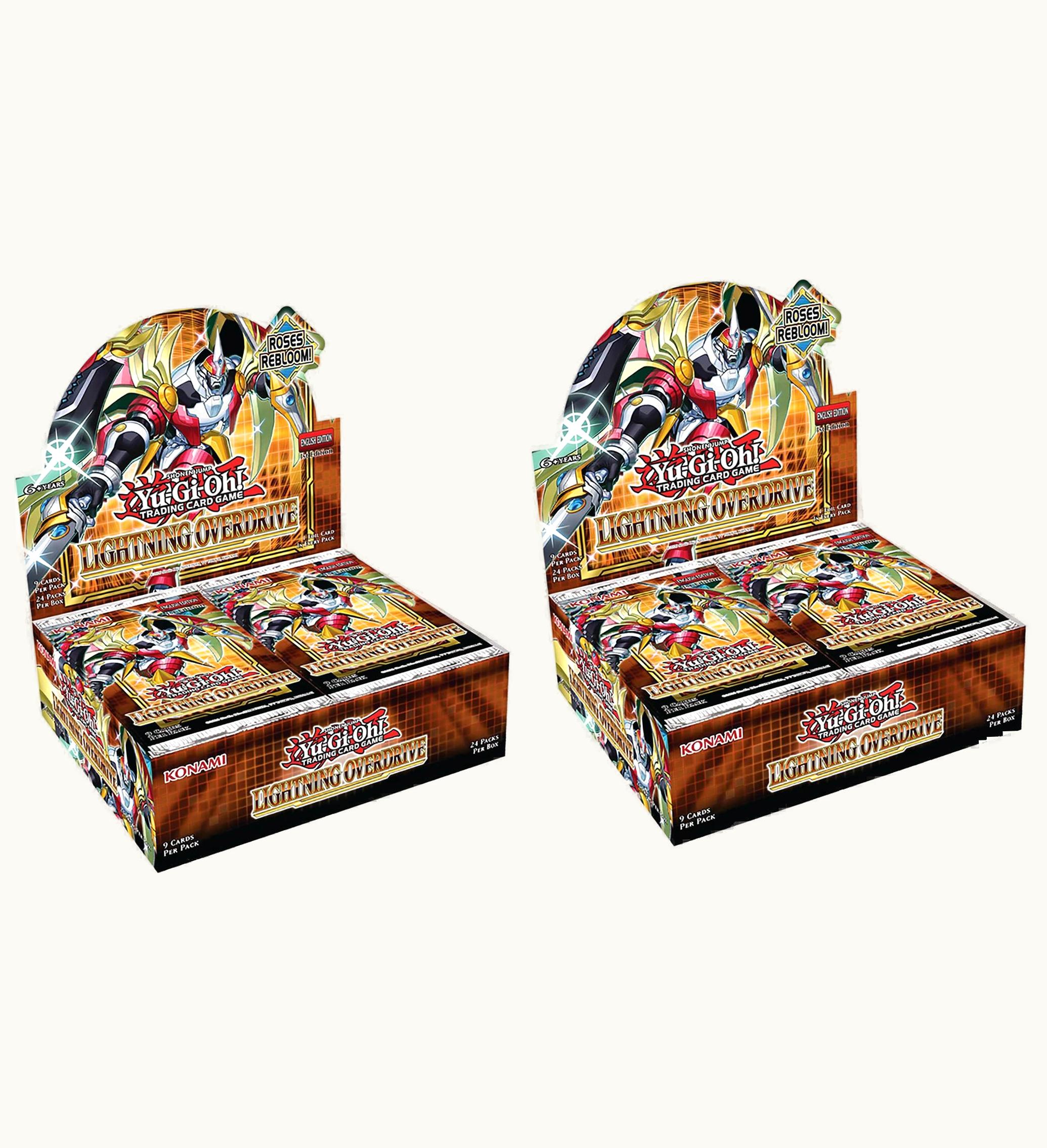 Yu-Gi-Oh Yu-Gi-Oh Yu Gi Oh Ocg Lightning Overdrive 1st Edition Booster Box 2x Lot