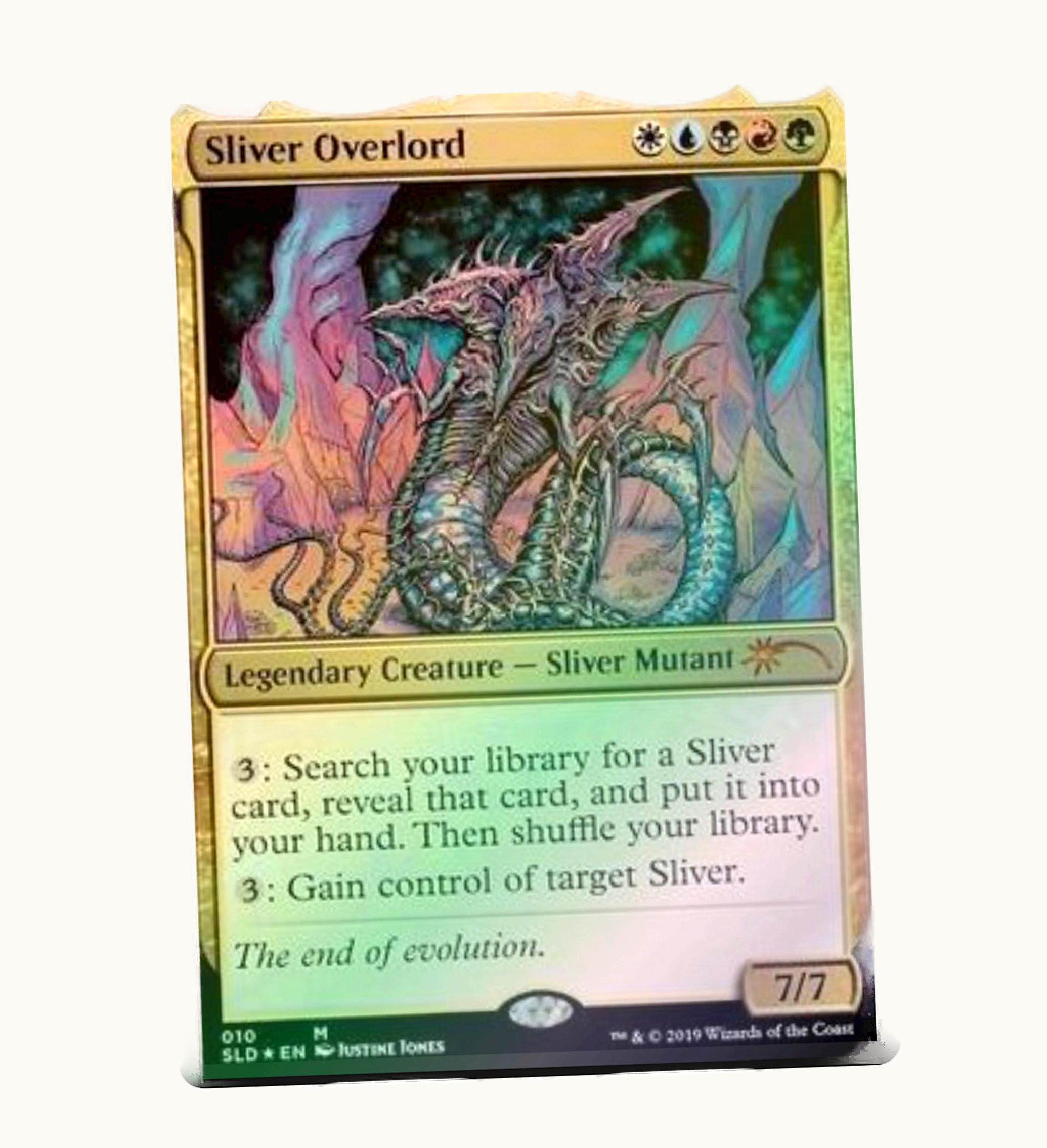 Magic: The Gathering TCG Magic: The Gathering TCG Sliver Overlord Magic The Gathering TCG Secret Lair Drop Series Mythic 10 Ungraded