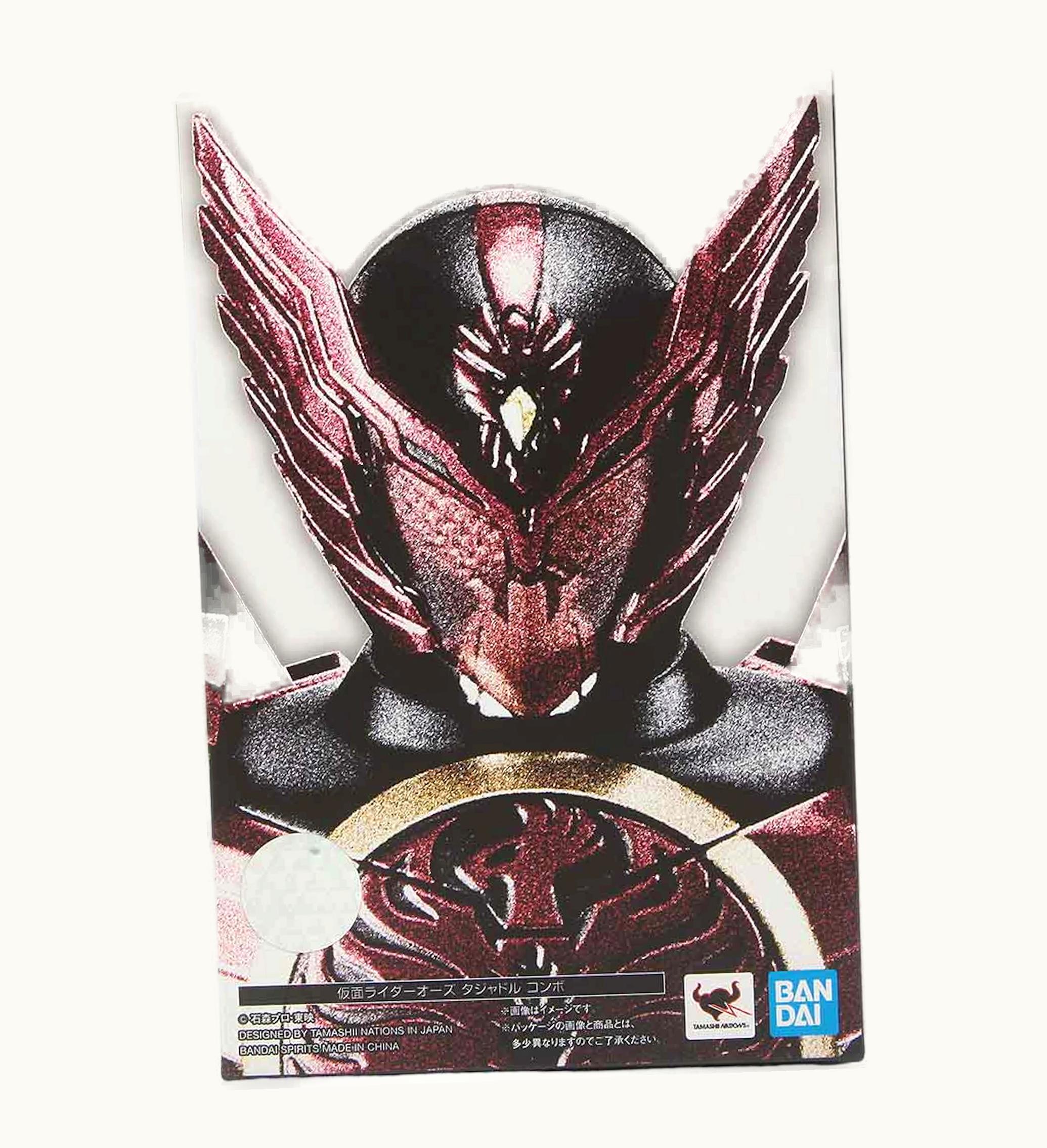 Bandai Bandai Shfiguarts Shinkocchou Seihou Kamen Rider Ooo Tajadoru Combo Action Figure Red