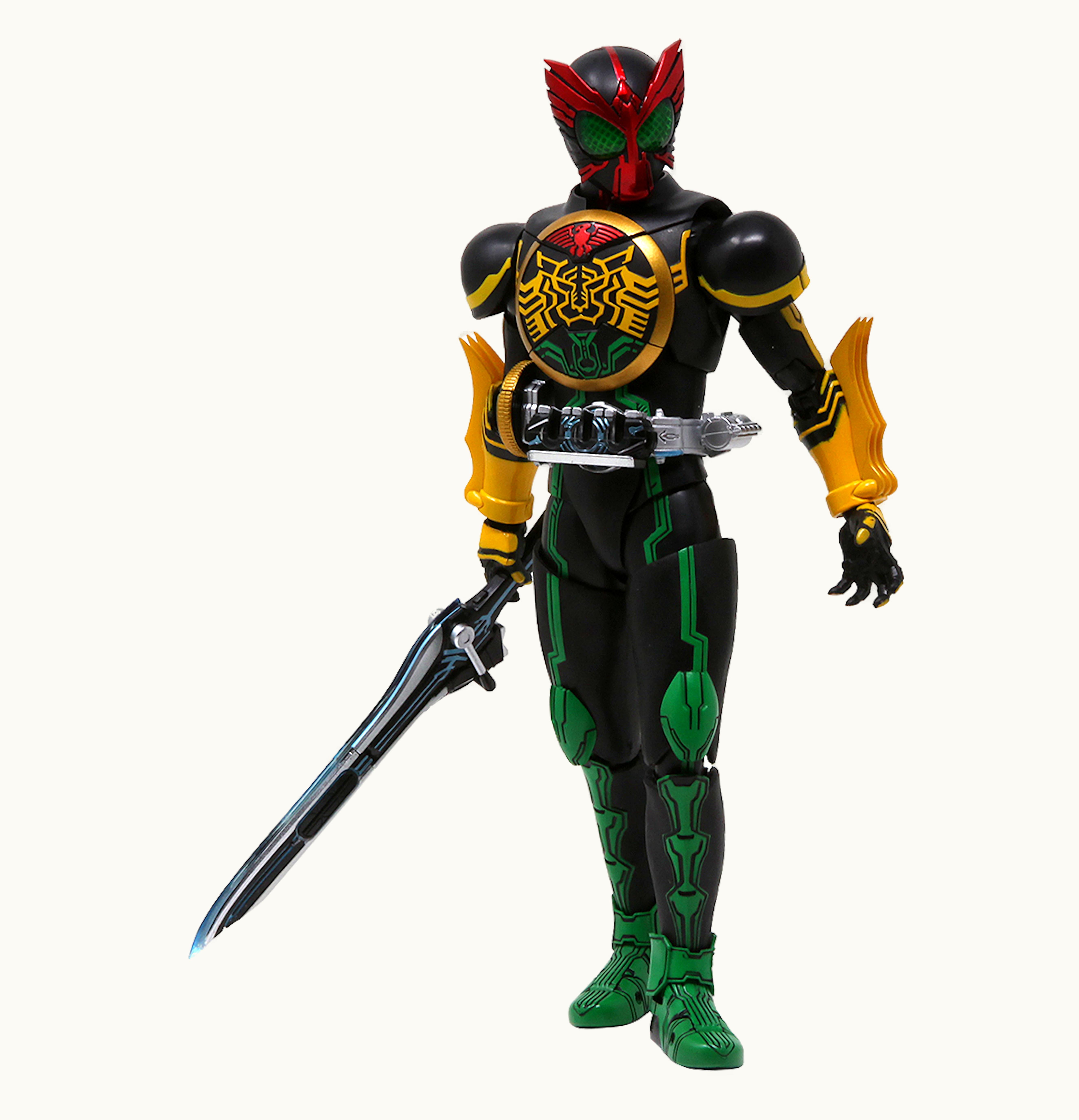Bandai Bandai Shfiguarts Shinkocchou Seihou Kamen Rider Ooo Tatoba Combo Action Figure Black