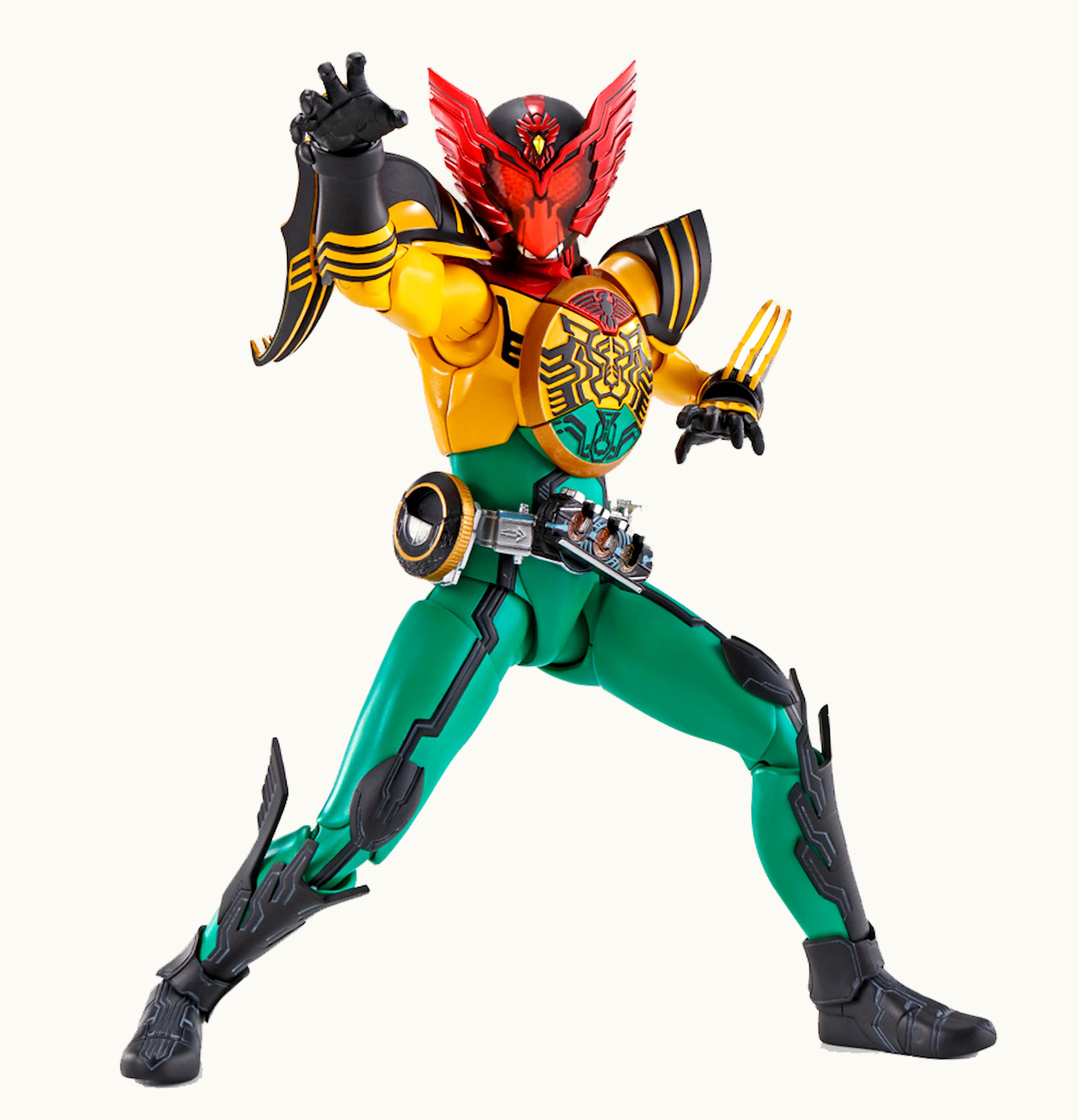 Bandai Bandai Shfiguarts Shinkocchou Seihou Kamen Rider Ooo Super Tatoba Combo Action Figure