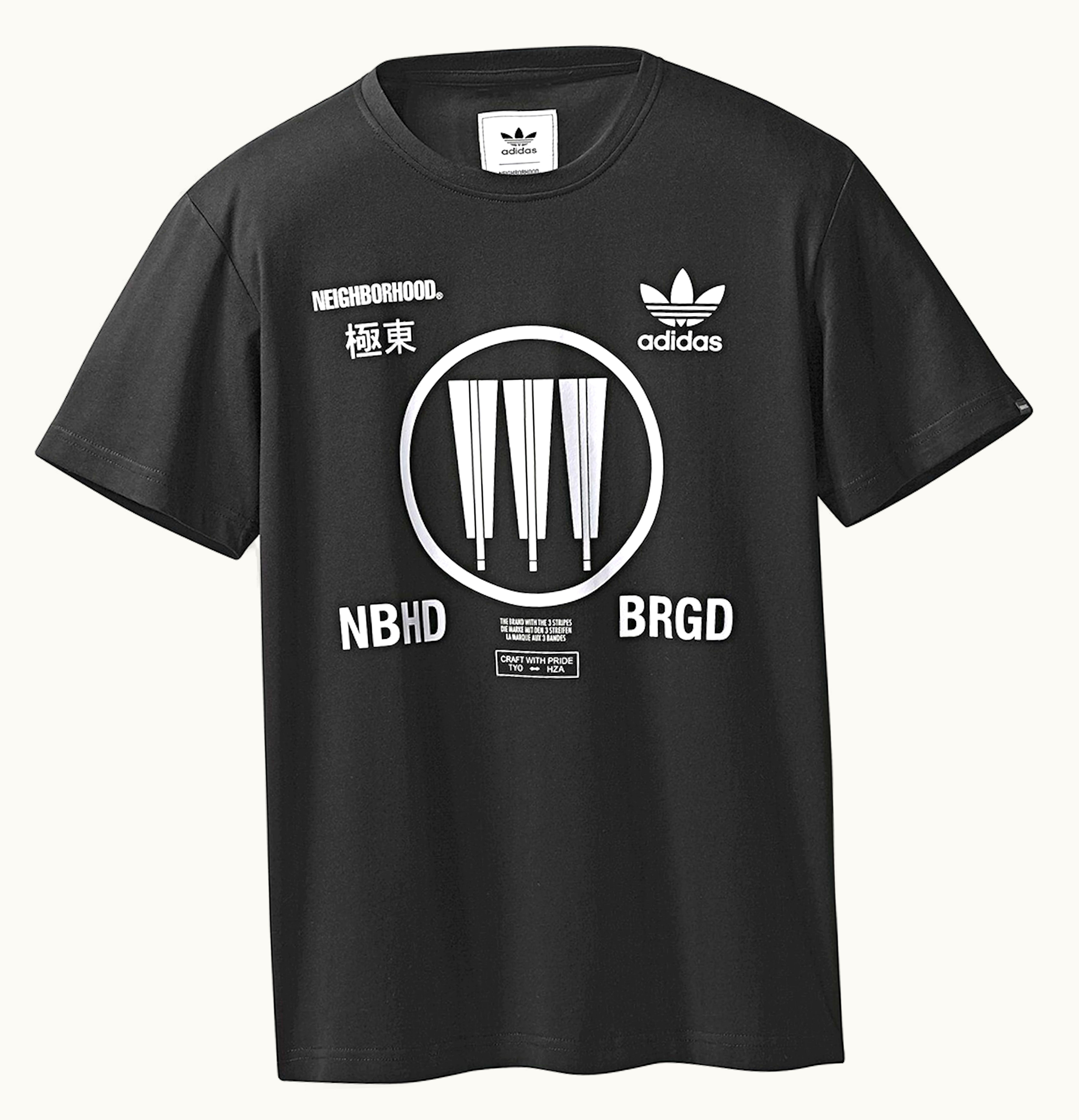 Adidas adidas Neighborhood Logo SSL Tee Black
