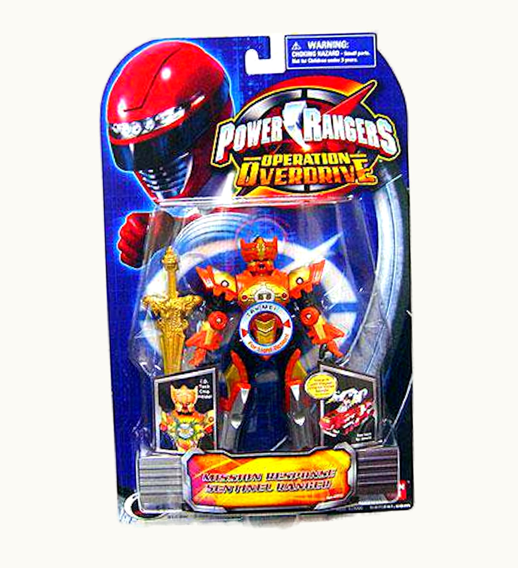 Bandai Bandai America Power Rangers Operation Overdrive Mission Response Sentinel Ranger Action Figure