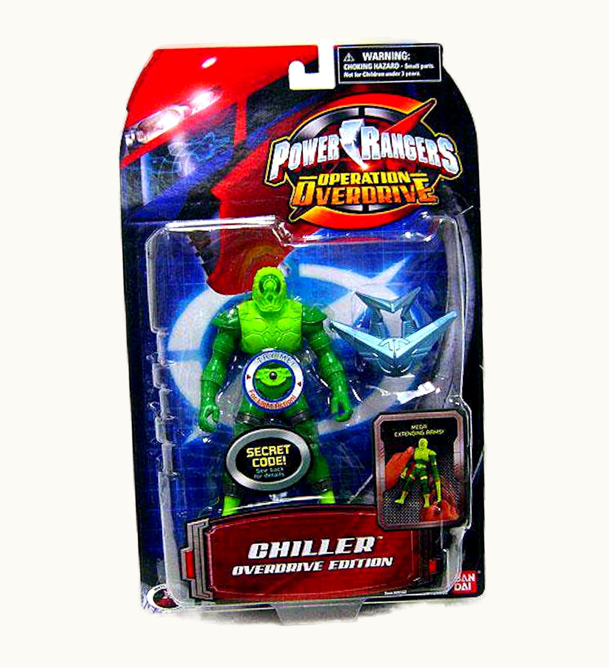 Bandai Bandai America Power Rangers Operation Overdrive Chiller Overdrive Edition Action Figure