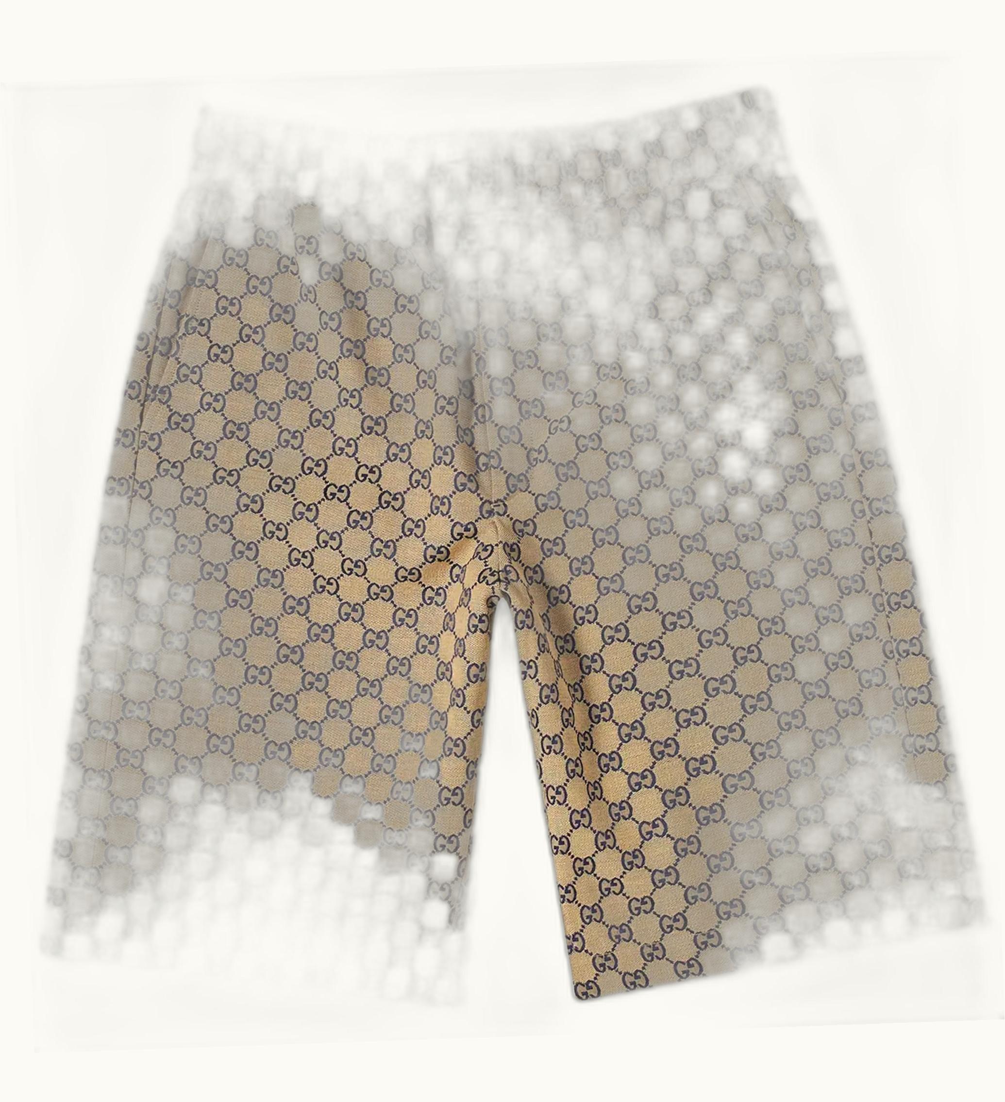 Gucci All Over GG Basket Short Beige