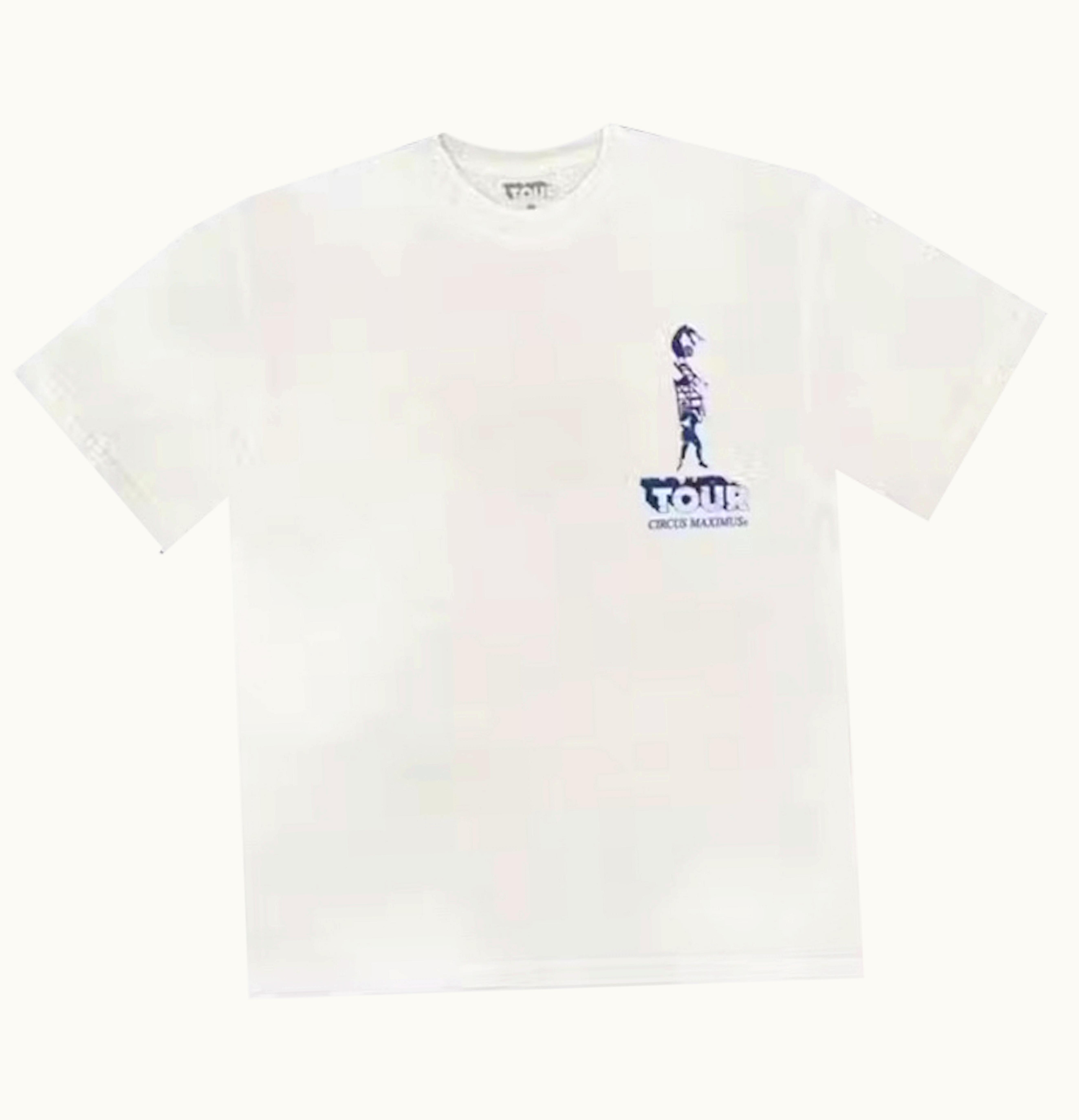 Travis Scott Travis Scott Utopia Is In Raleigh Circus Maximus Tee White