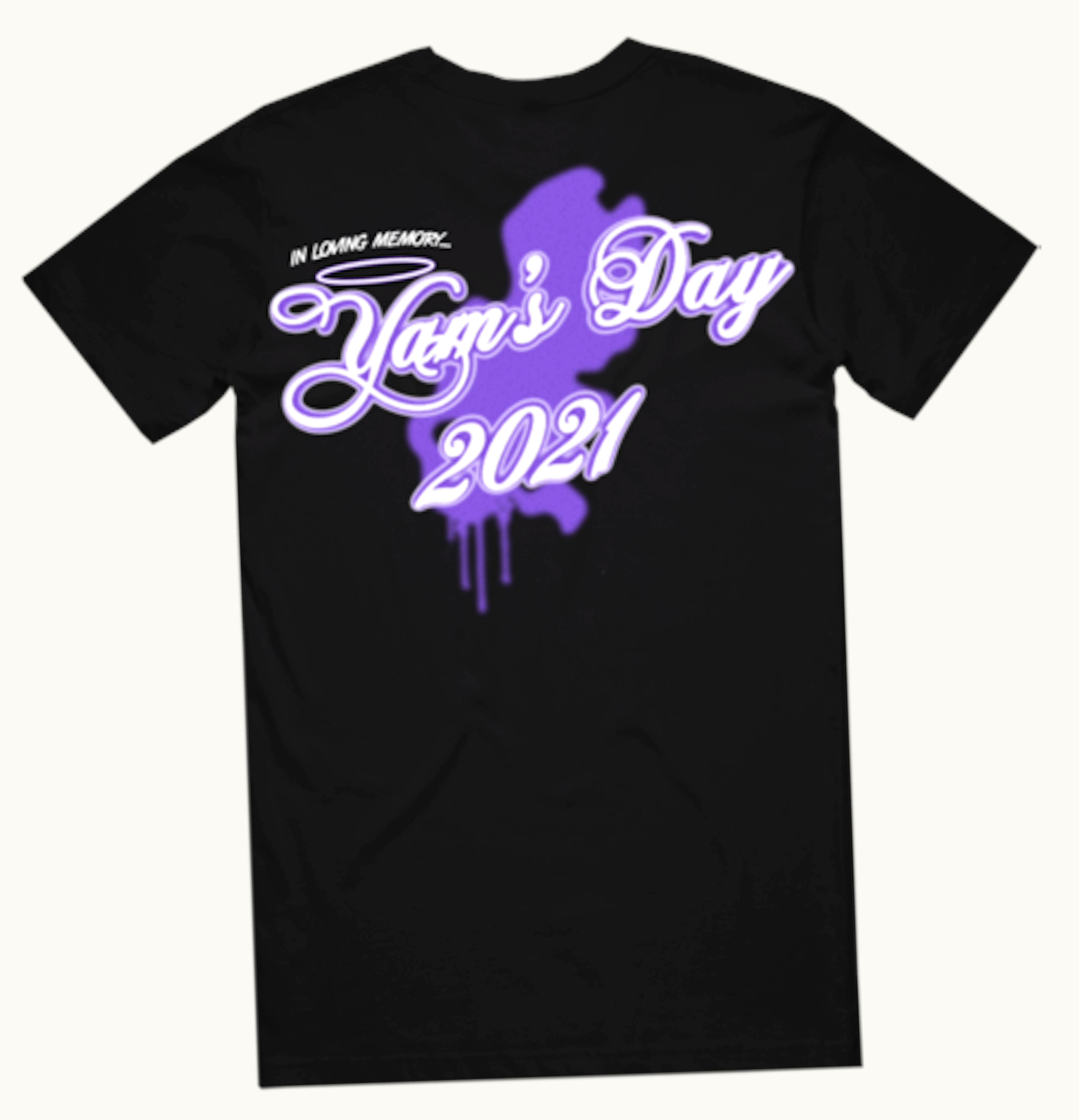 Psychworld Psychworld Yams Day Loving Memory T Shirt Black