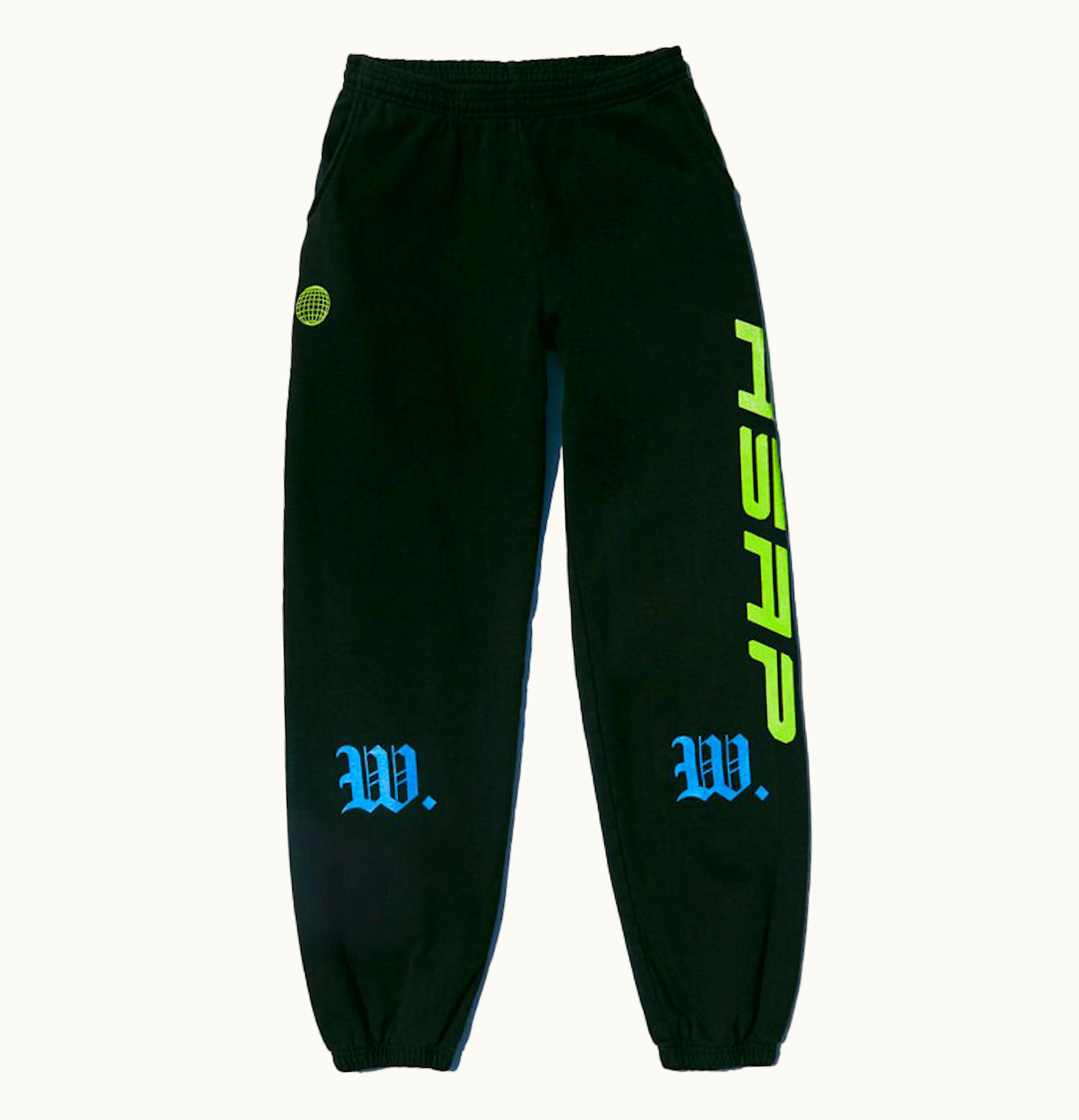A$ap Asap Worldwide Sweatpants Black