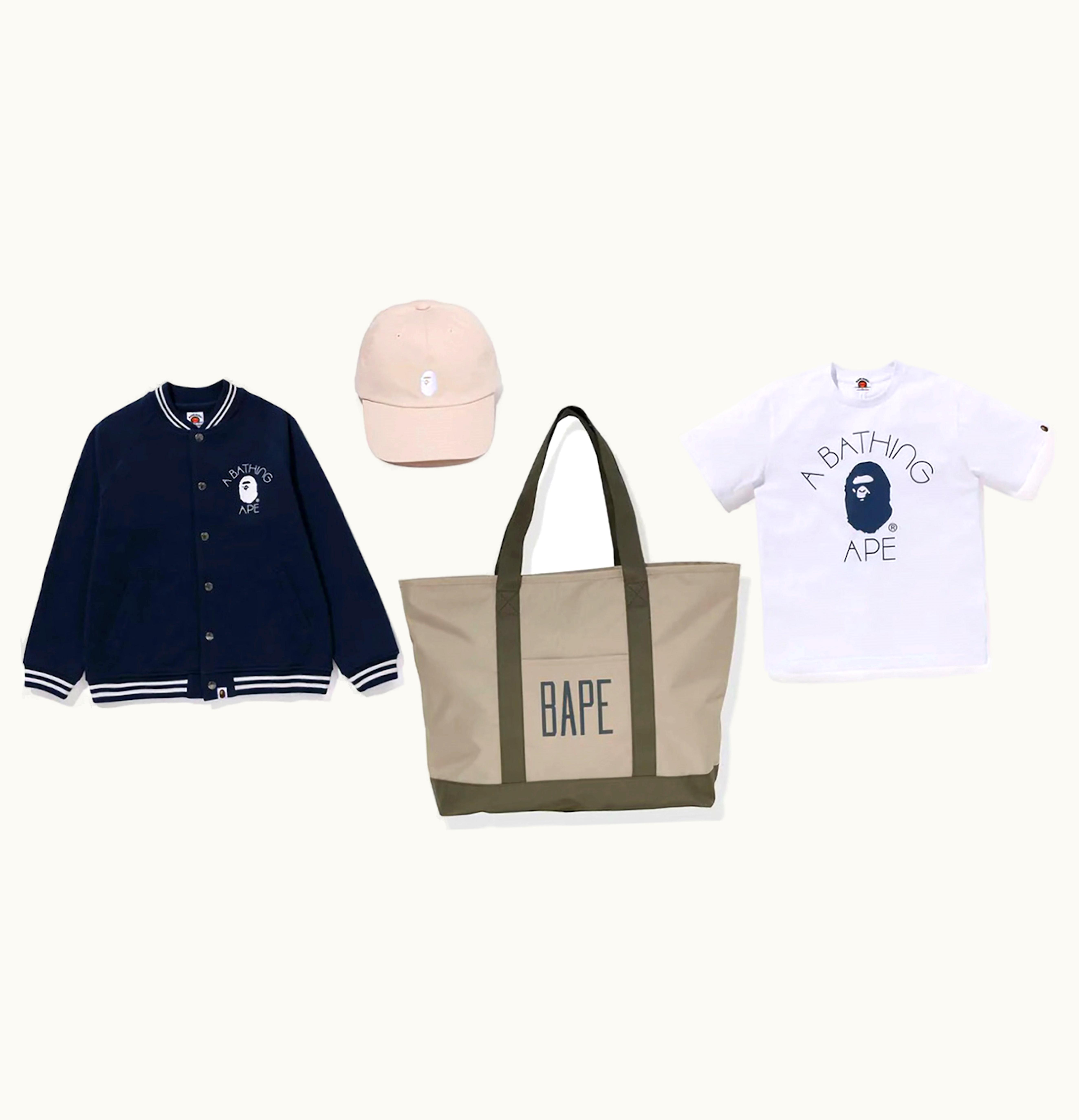 BAPE BAPE Happy New Year Kids Bag FW23 Ivory