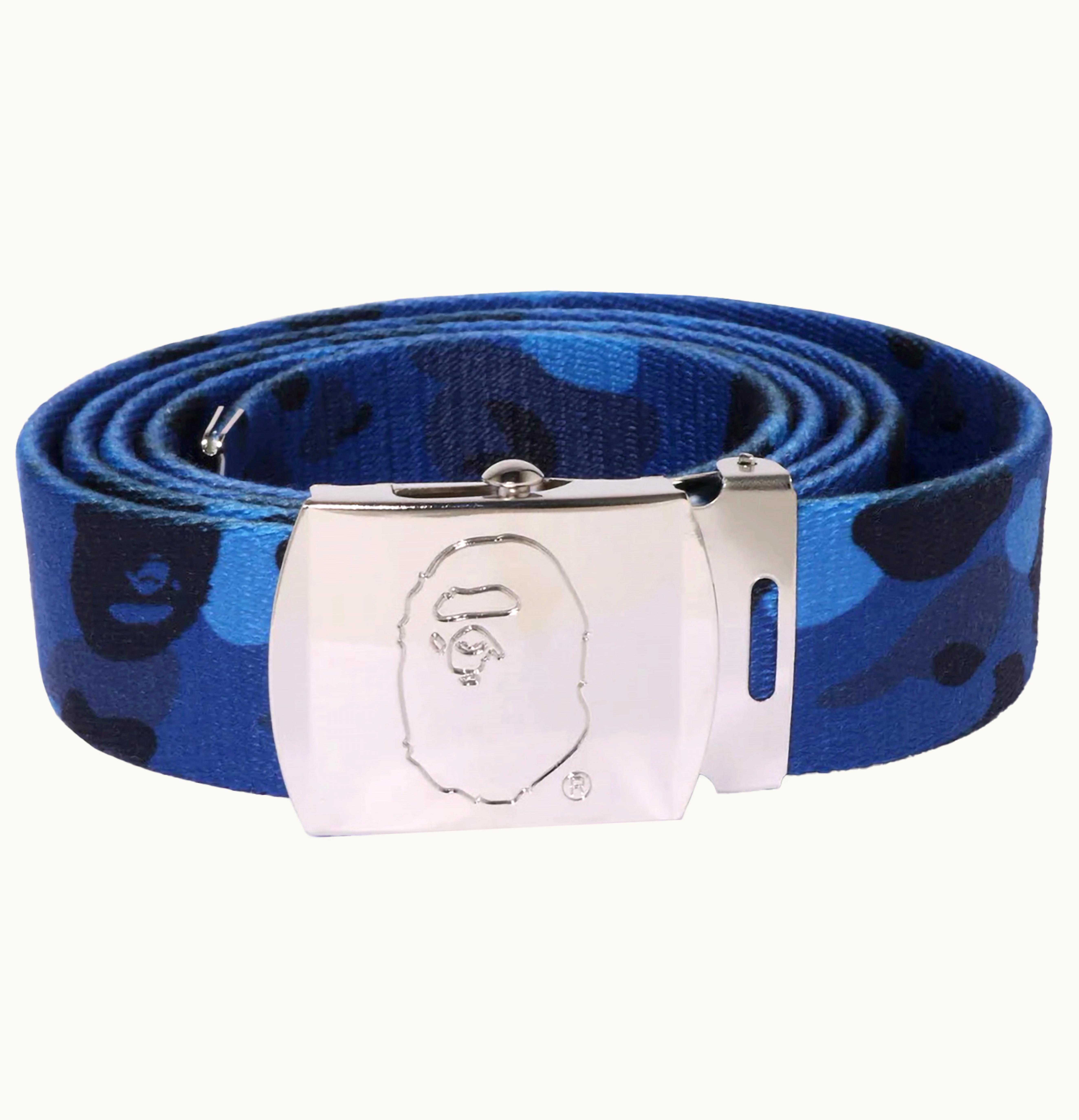 BAPE BAPE Color Camo Gi Belt Navy
