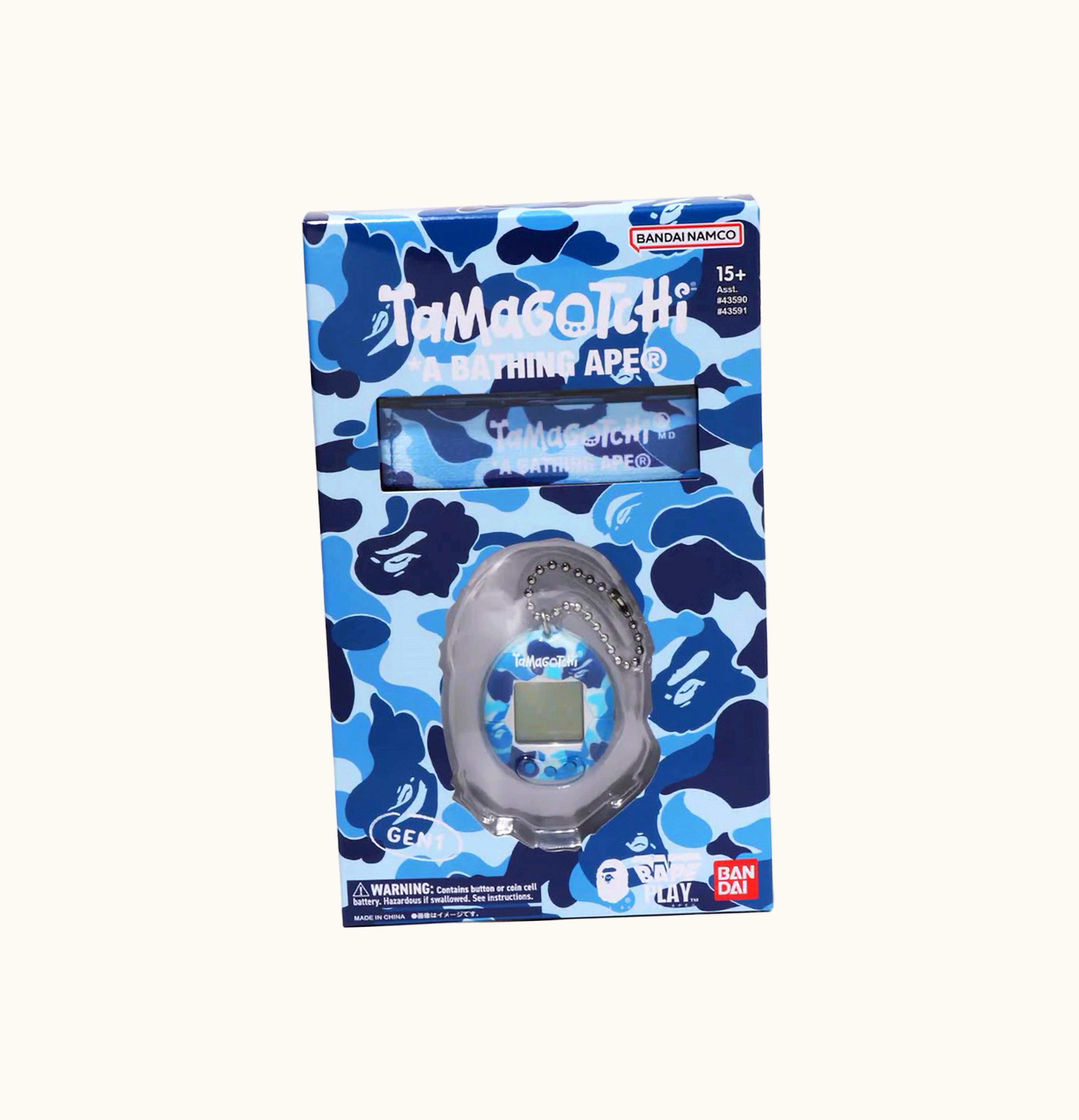 BAPE BAPE X Tamagotchi Abc Camo Original Tamagotchi Blue