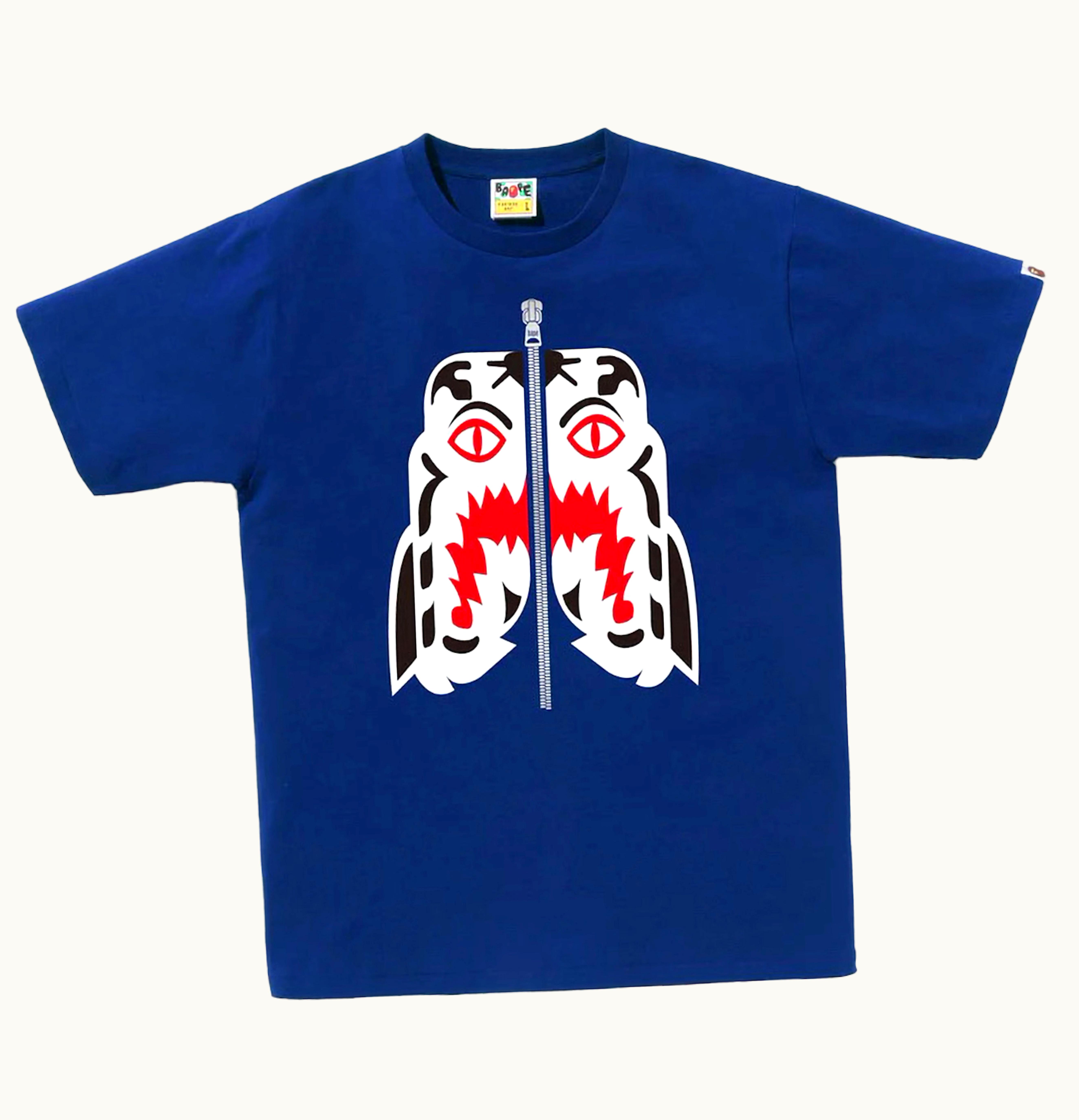 BAPE BAPE White Tiger Tee Blue
