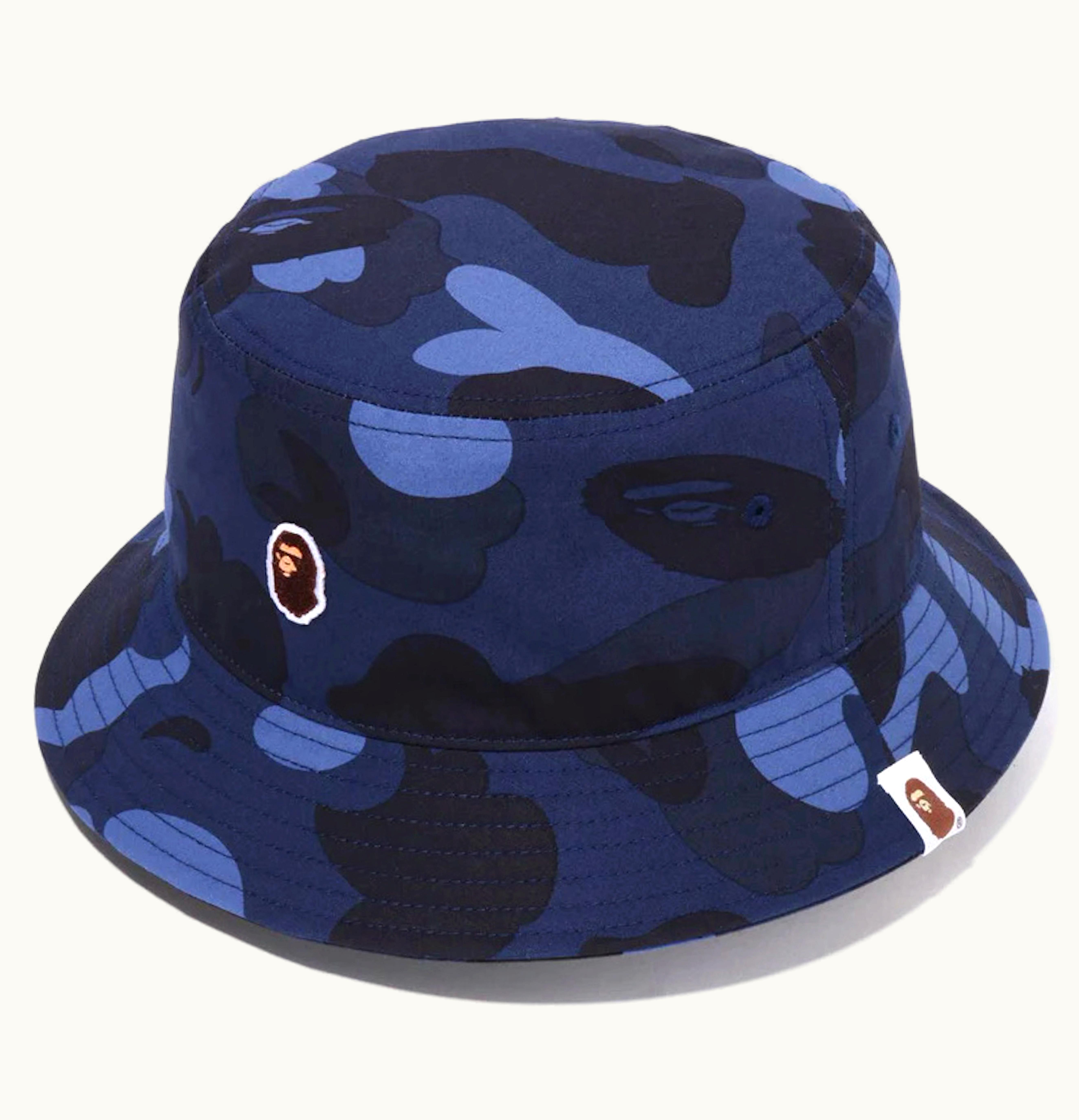 BAPE BAPE Color Camo Bucket Hat FW23 Navy