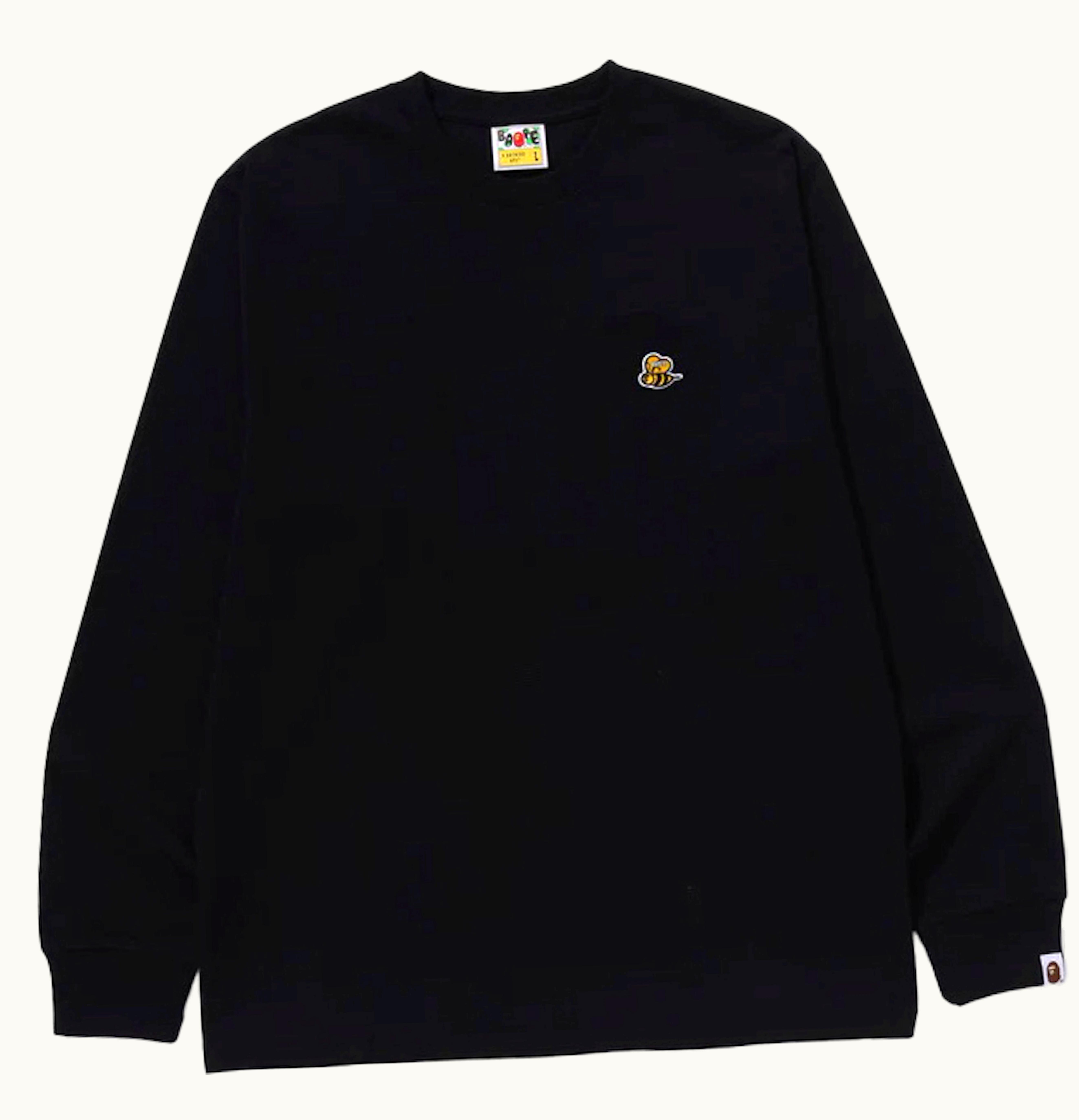 BAPE BAPE Bee One Point L S Tee Black