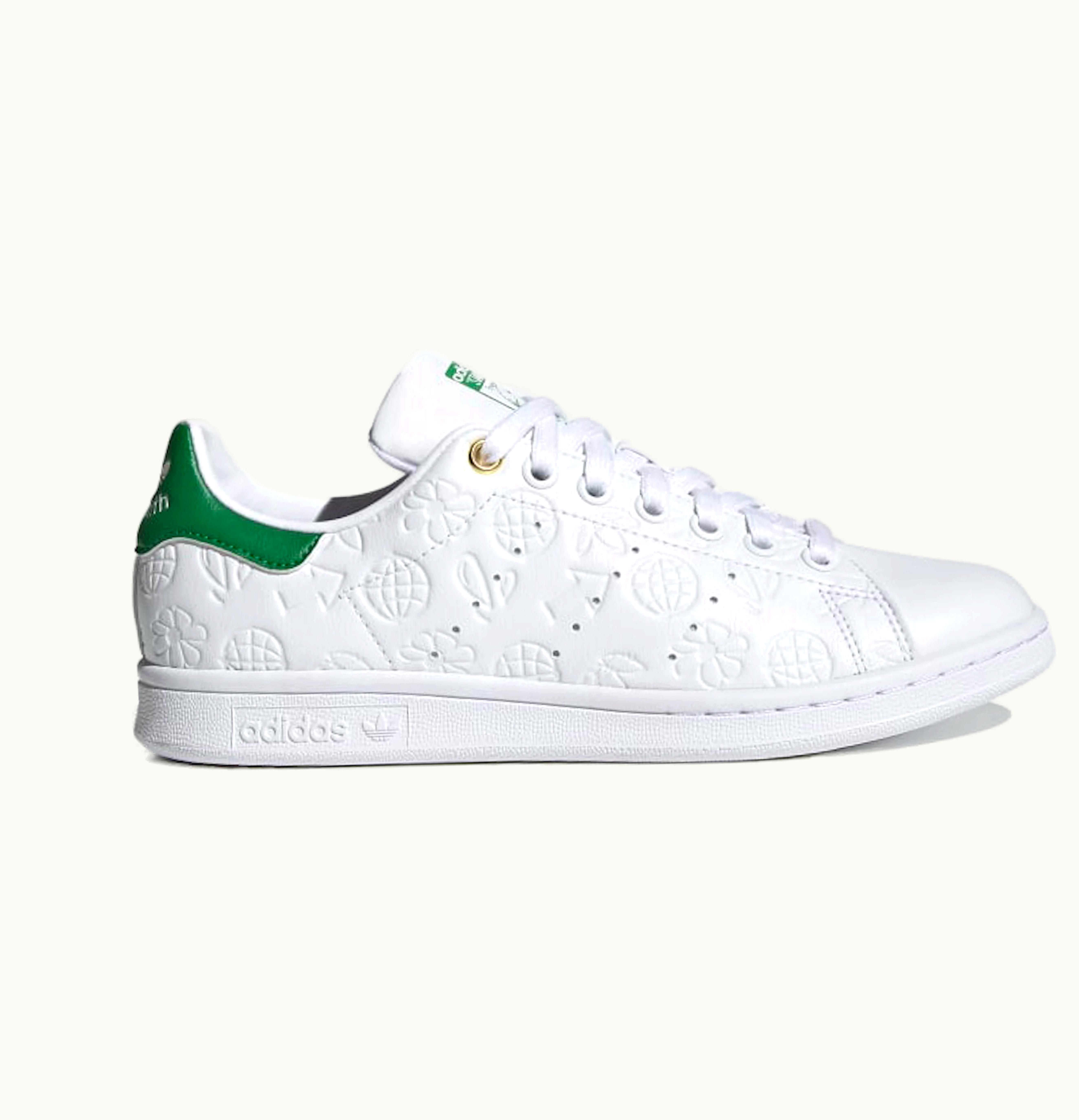Adidas adidas Stan Smith Embossed Graphics White Green W