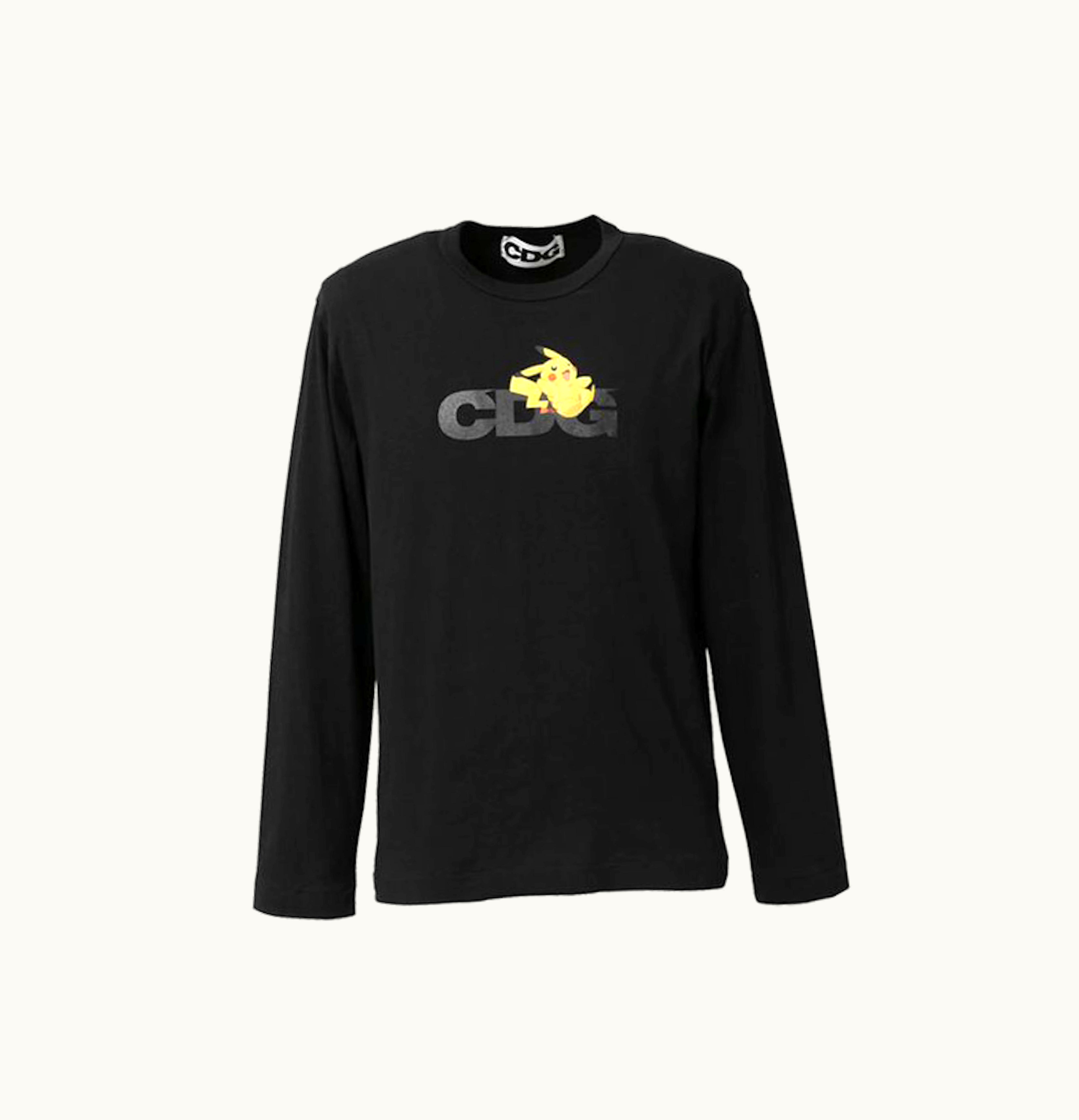 Comme des Garcons Comme Des Garcons Cdg X Pokemon A L S T Shirt Black