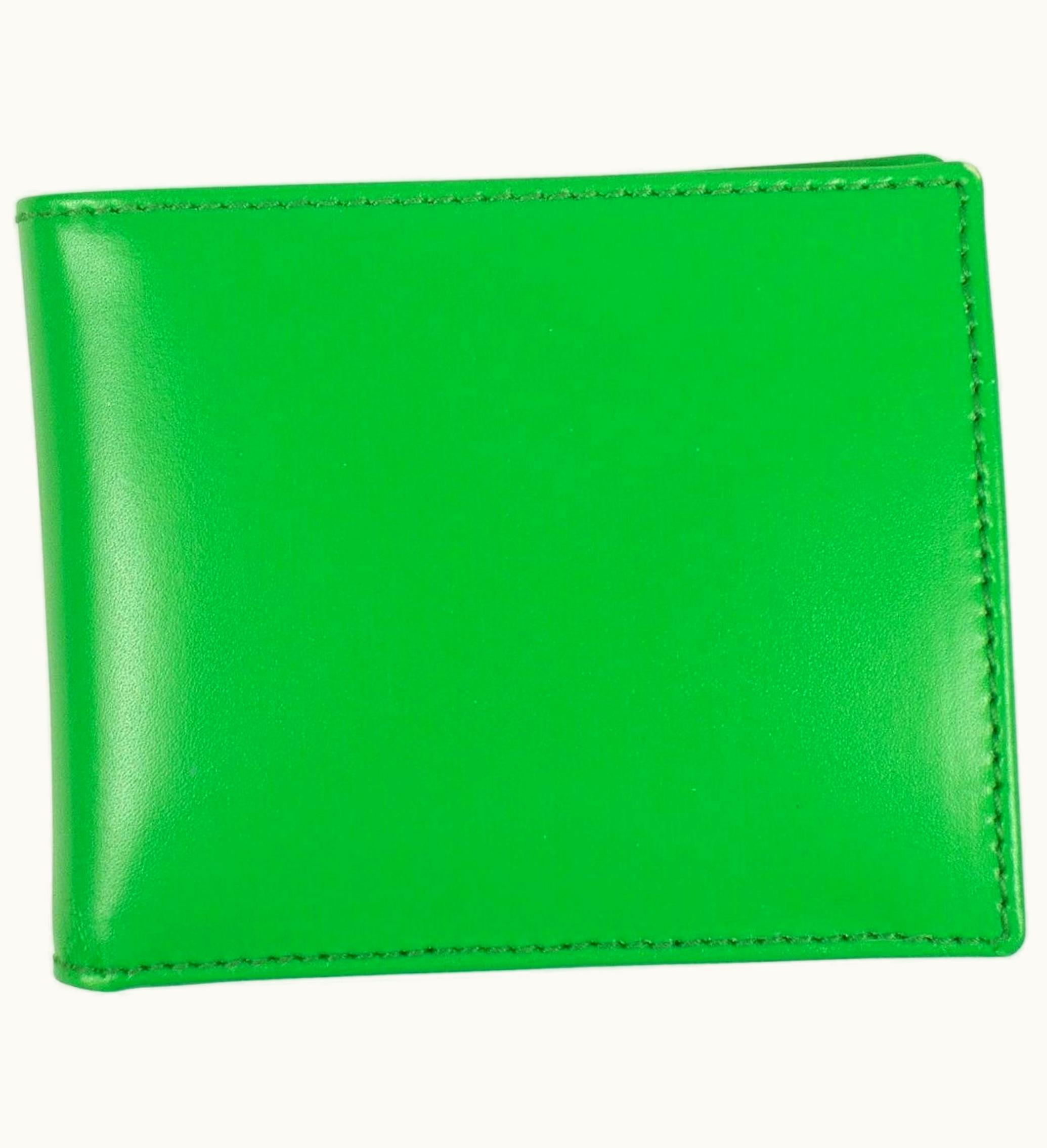 Comme des Garcons Comme Des Garcons Csa6100c Bifold Wallet Colour Plain Green