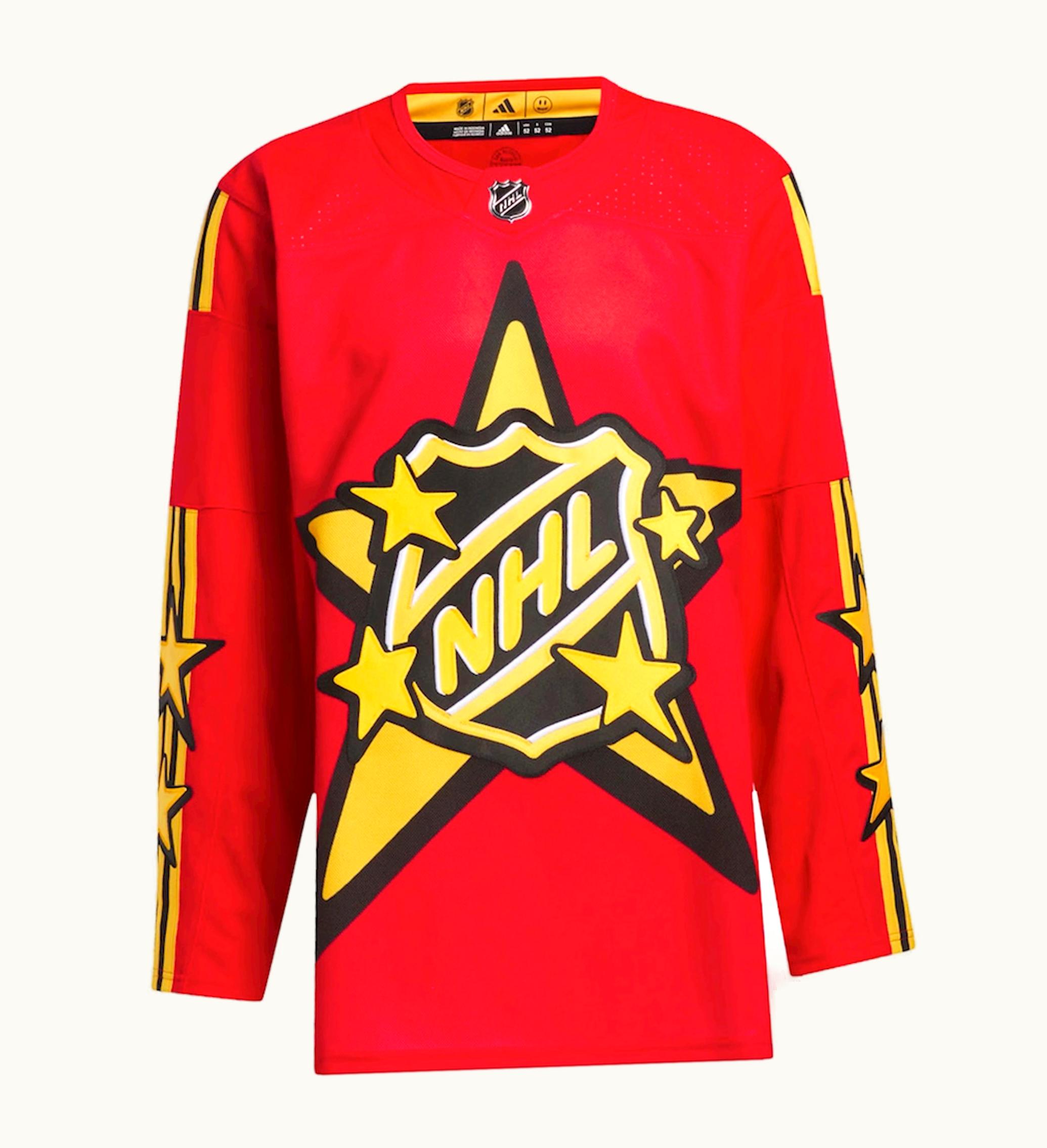 Adidas Adidas X Drew House Nhl 2024 All Star Game Authentic Jersey Red