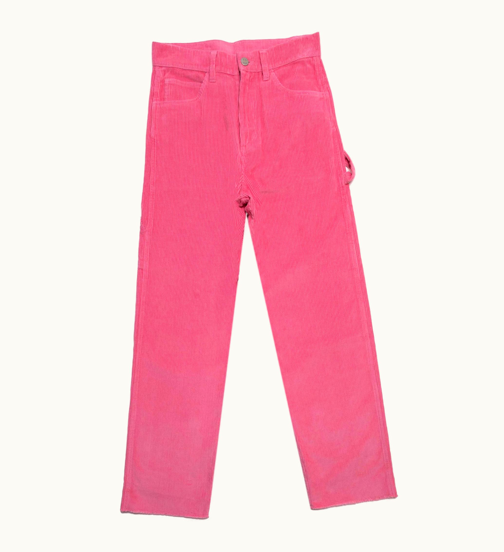 drew house Drew House Corduroy Carpenter Pant Hot Pink