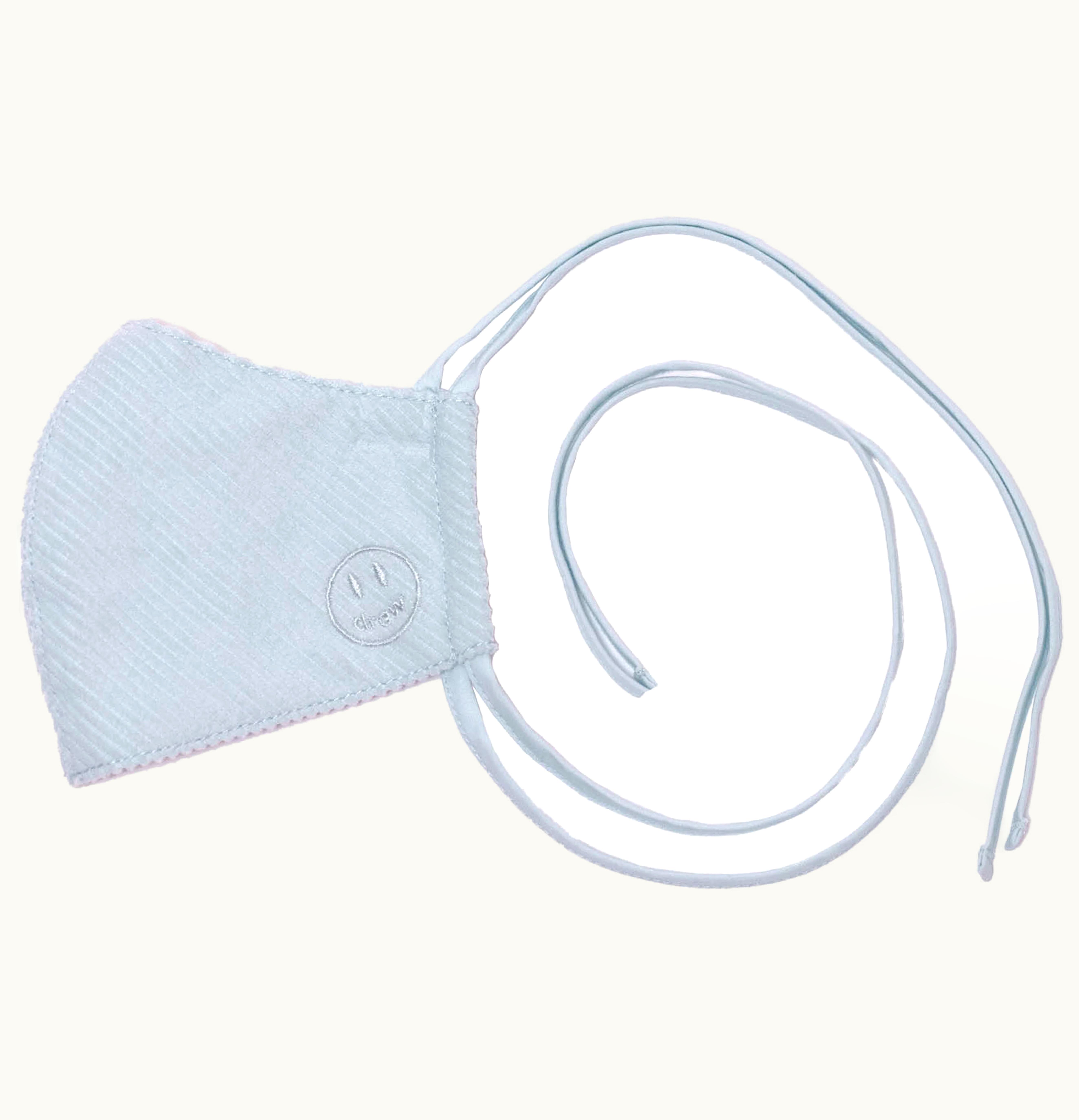 drew house Drew House Corduroy Facemask Baby Blue