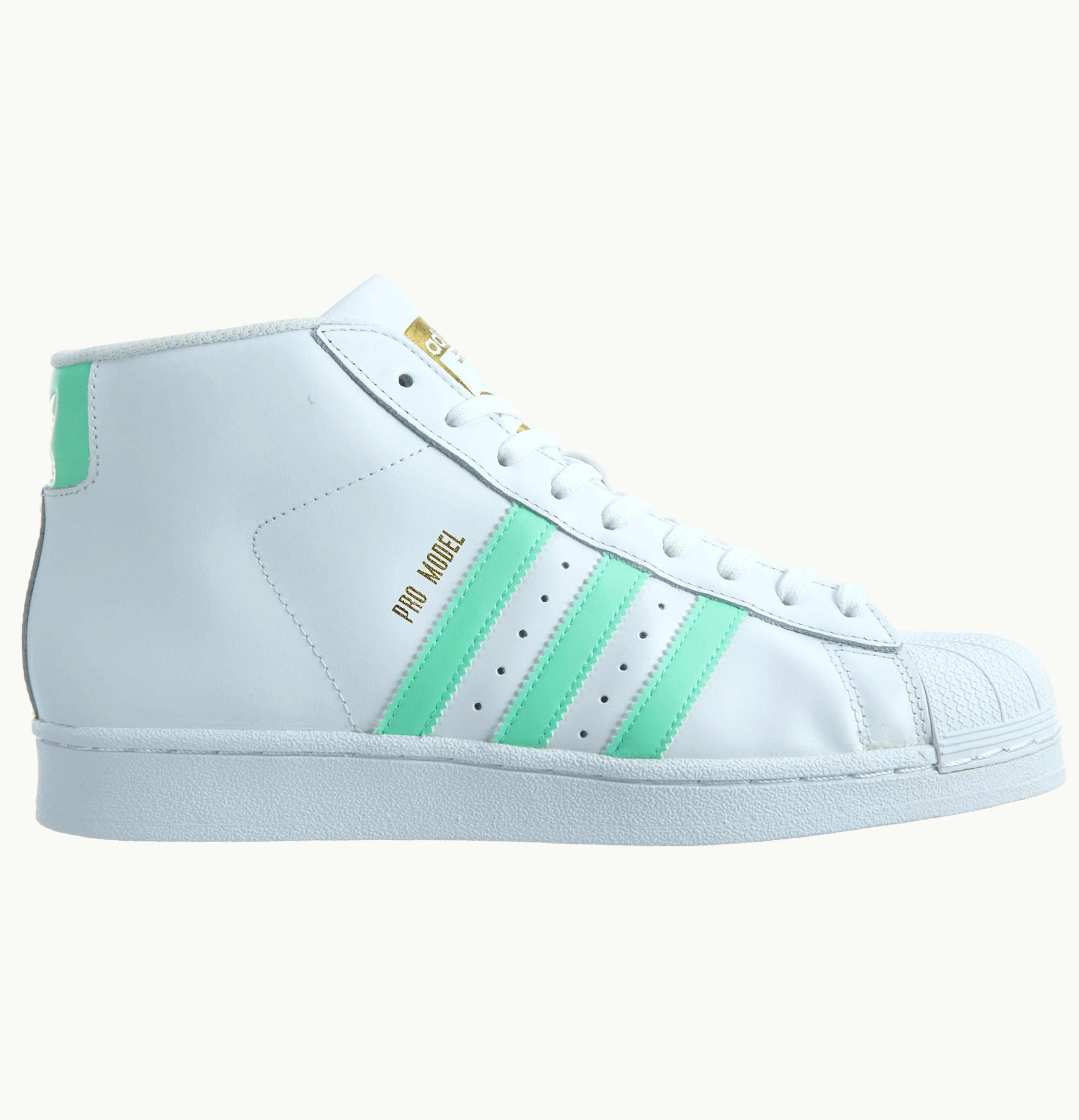 Adidas adidas Pro Model White Green Metallic Gold