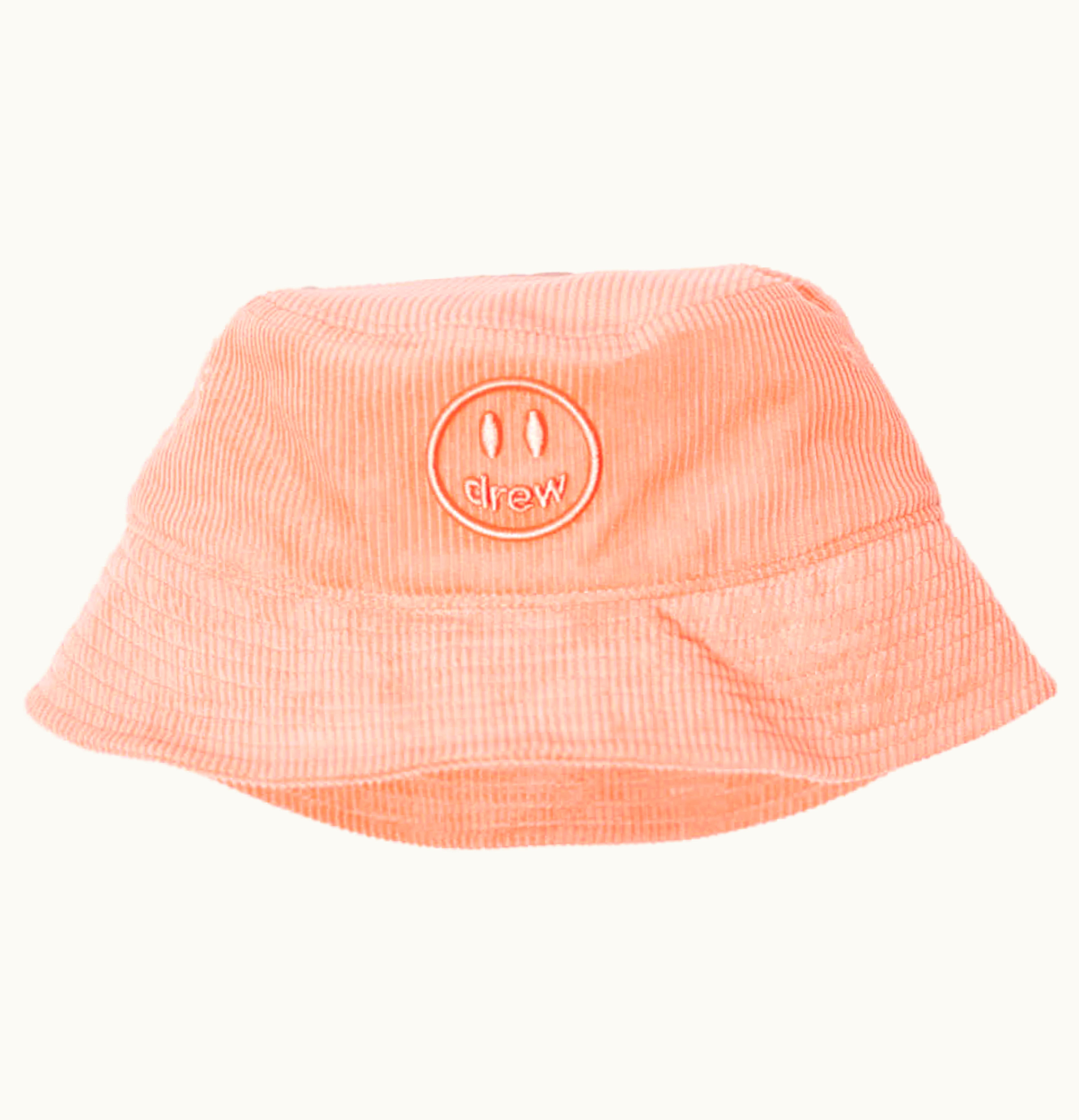 Drew House Mascot Corduroy Bucket Hat Peach