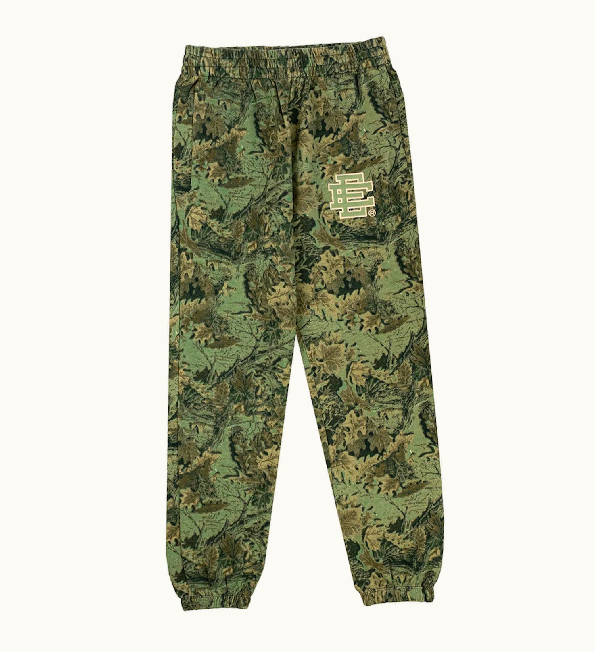 Eric Emanuel Eric Emanuel EE Basic Sweatpant Green EE Leafy Camo